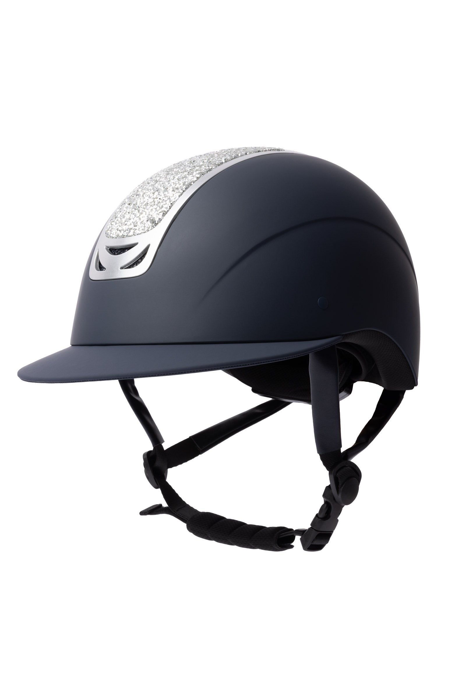 Horze Arix II Casco da equitazione con ornamento in cristallo Attrezzatura di sicurezza