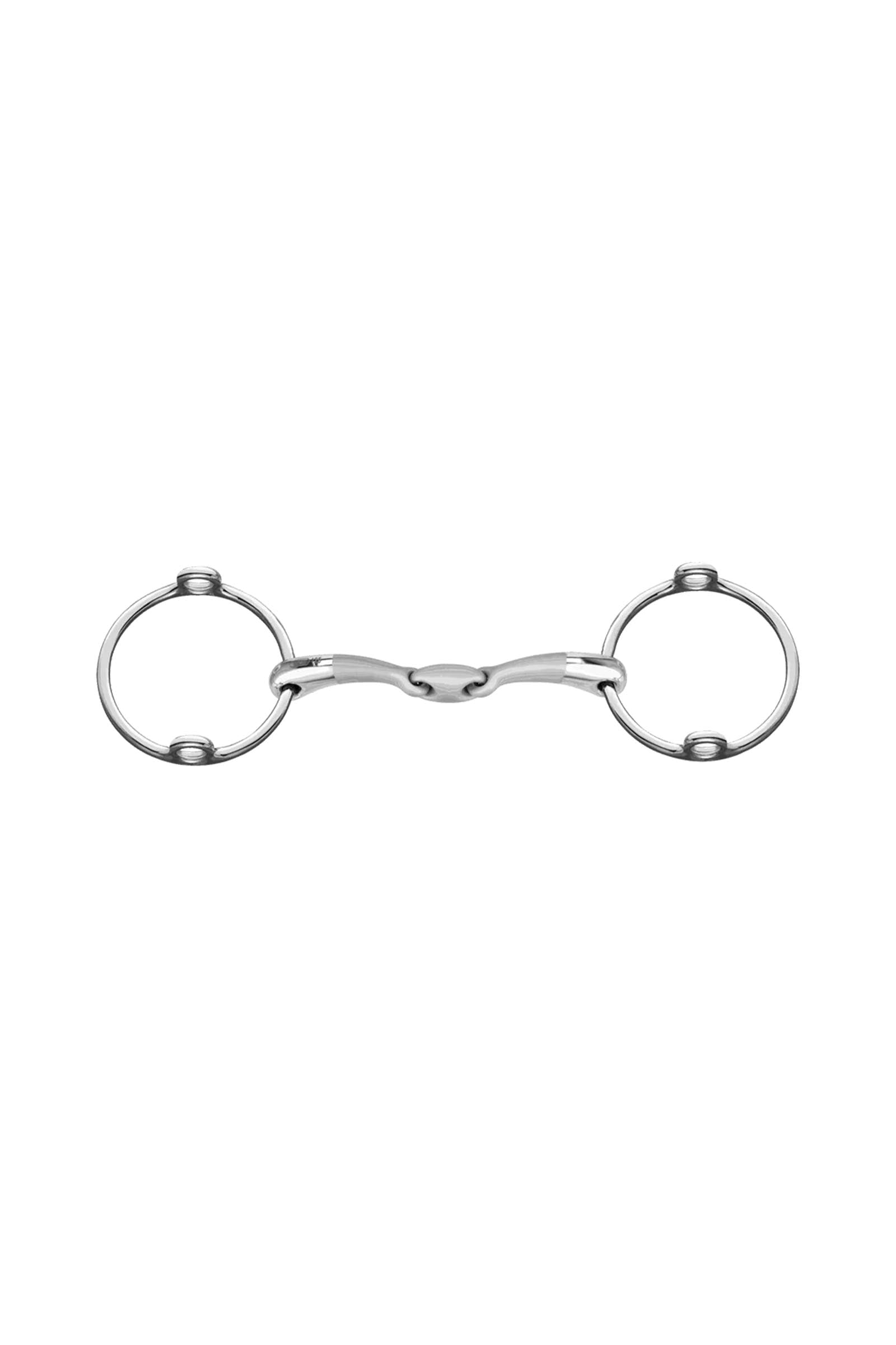 Sprenger Satinox filetto gag, doppio snodo, 14 mm, acciaio inox Boccaglio