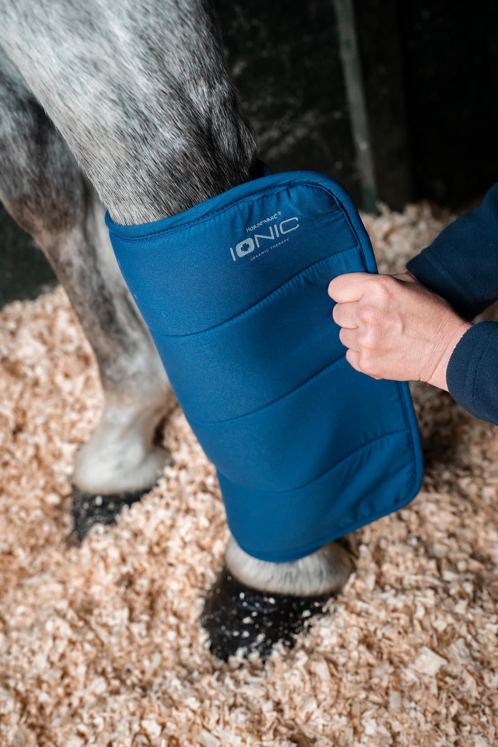 Horseware Ionic sottobendaggi – set da 2 Leg Protection & Hoof Protection for Horses