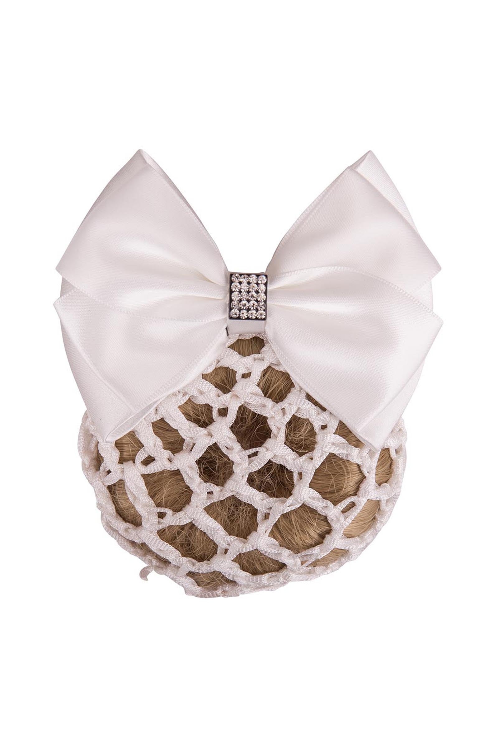 BR rete per capelli con fiocco glitter Abbigliamento da donna