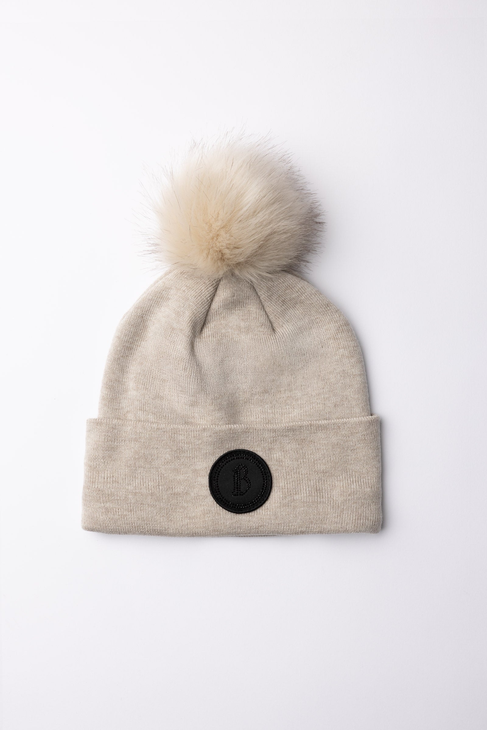 B Vertigo Sydney Cappello lavorato a maglia con pompon rimovibile Accessori