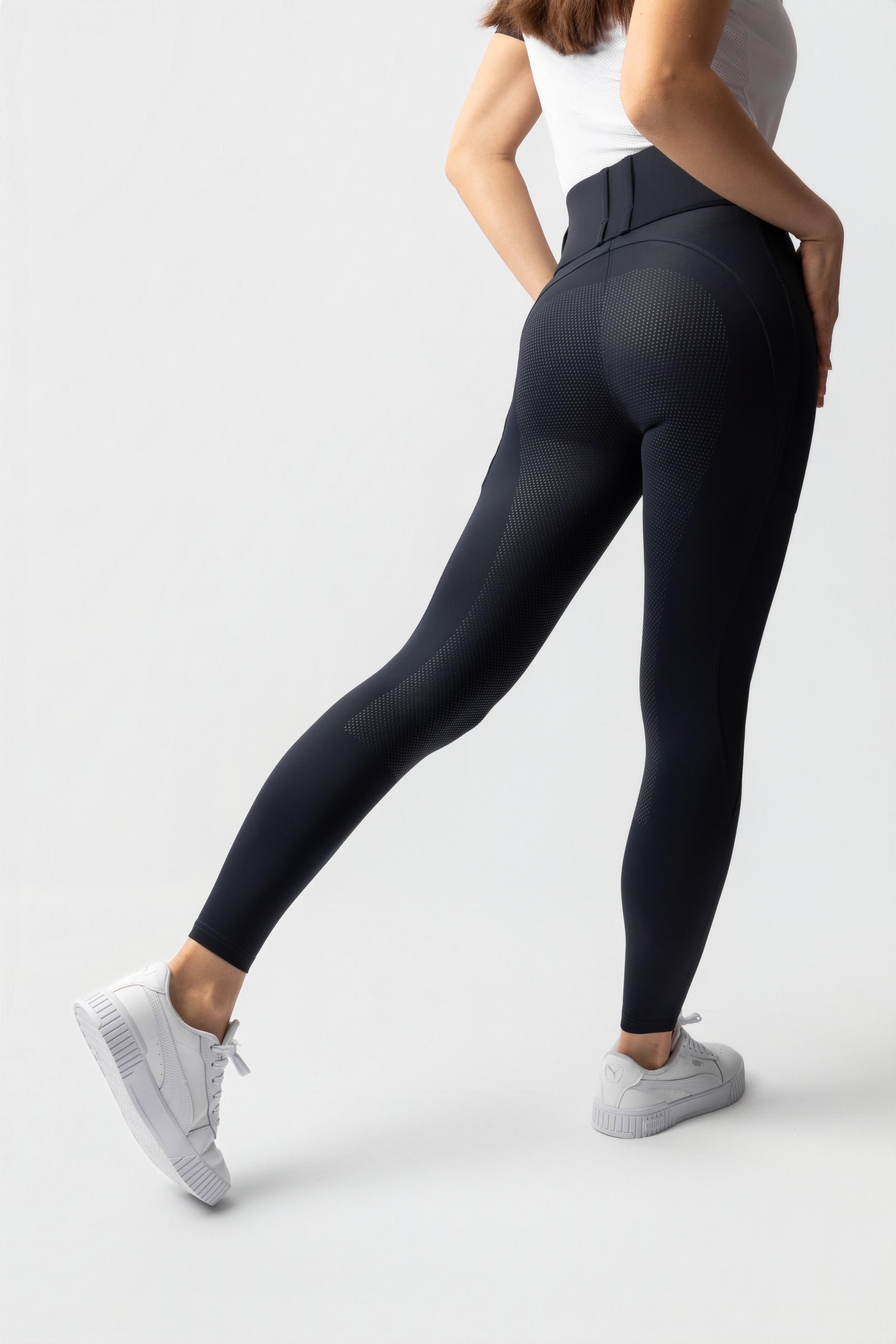 Horze Sophia leggins da equitazione con full seat da donna Womens Breeches