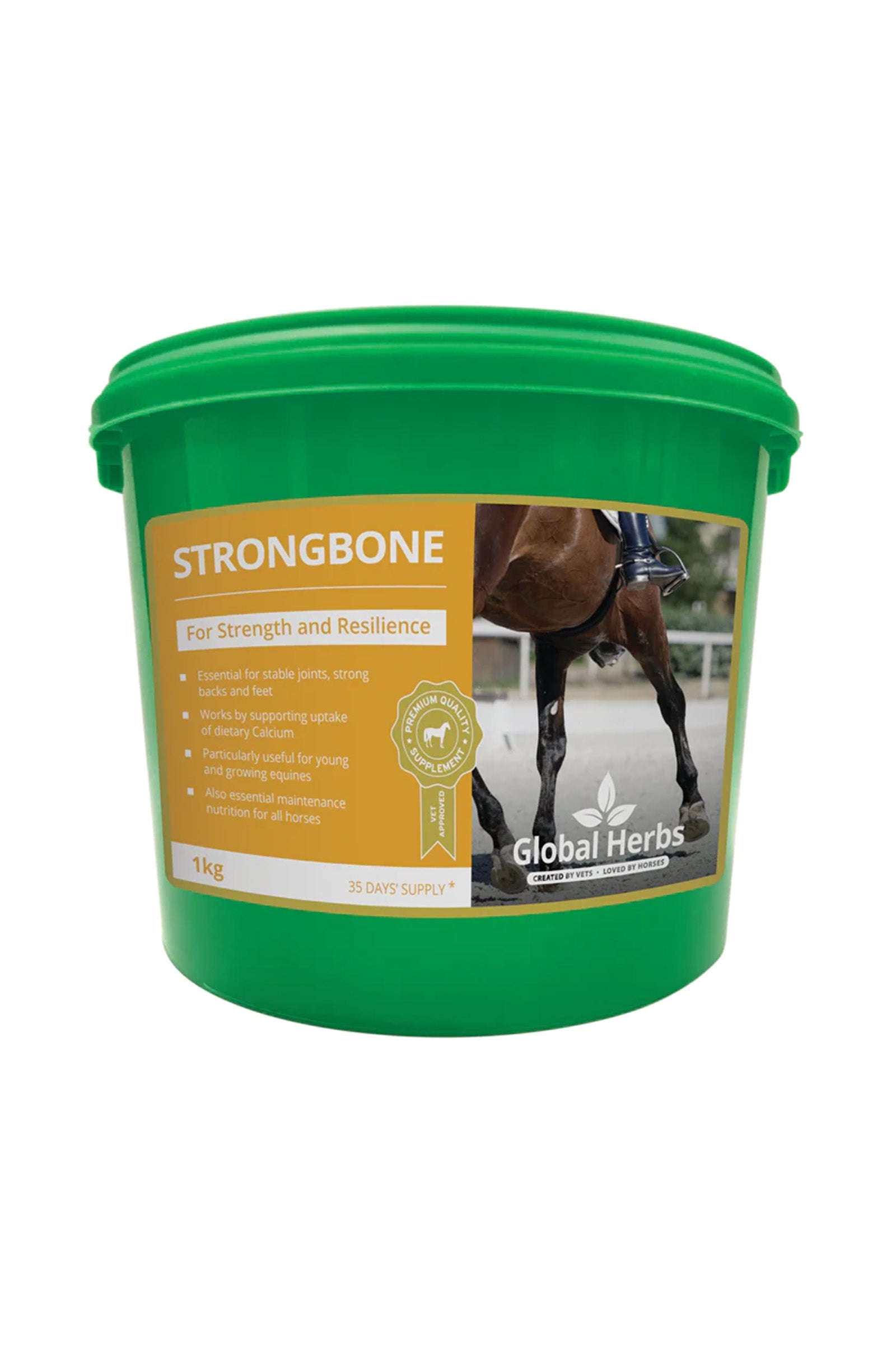 Global Herbs Erbe Globali StrongBone 1kg Horse Feed & Nutrition