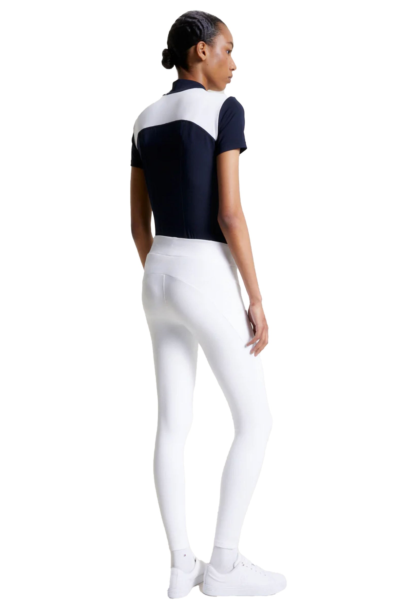 Tommy Hilfiger Equestrian Elmira Leggings con Grip Integrale Tutto l'Anno Womens Breeches