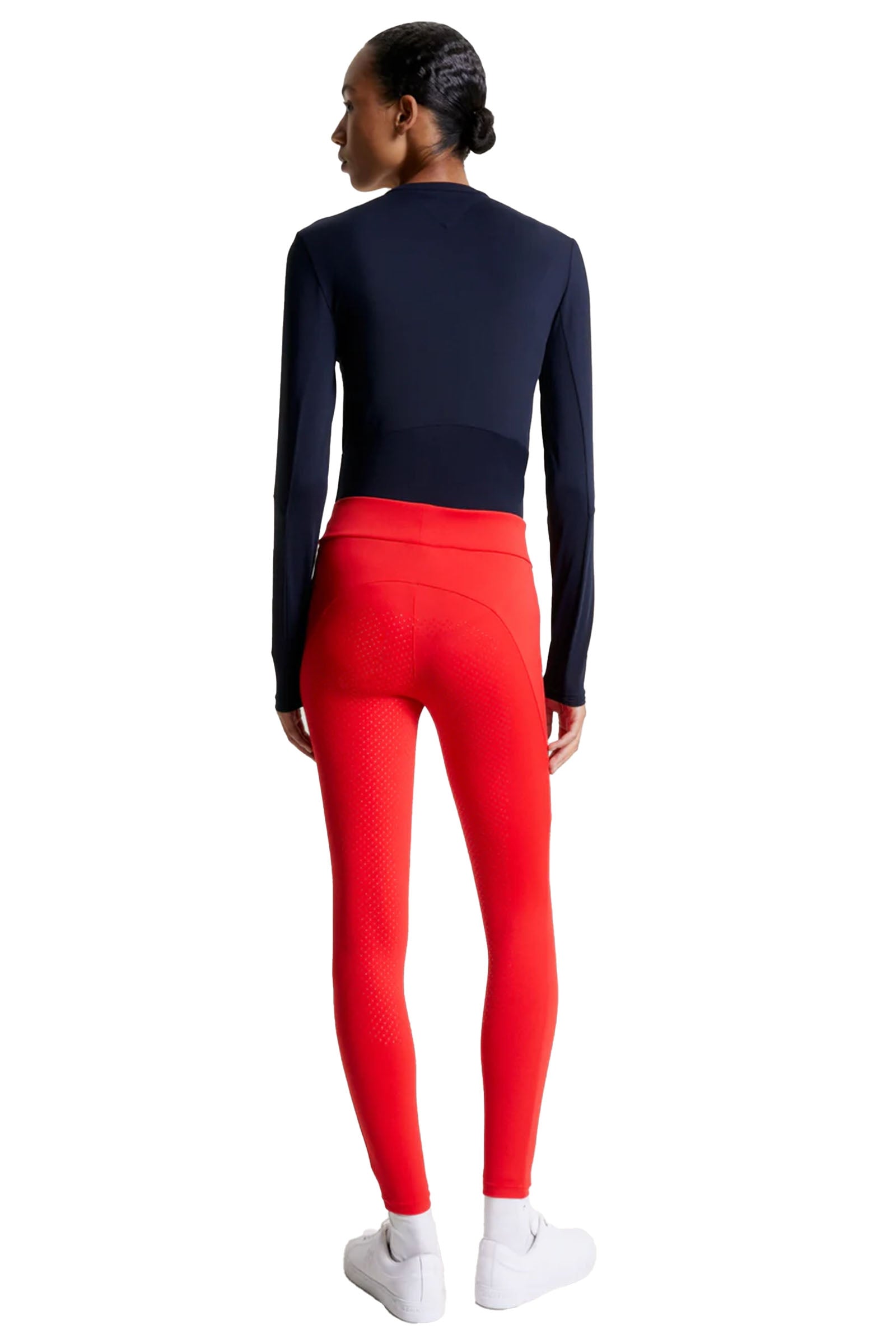 Tommy Hilfiger Equestrian Elmira Leggings con Grip Integrale Tutto l'Anno Womens Breeches