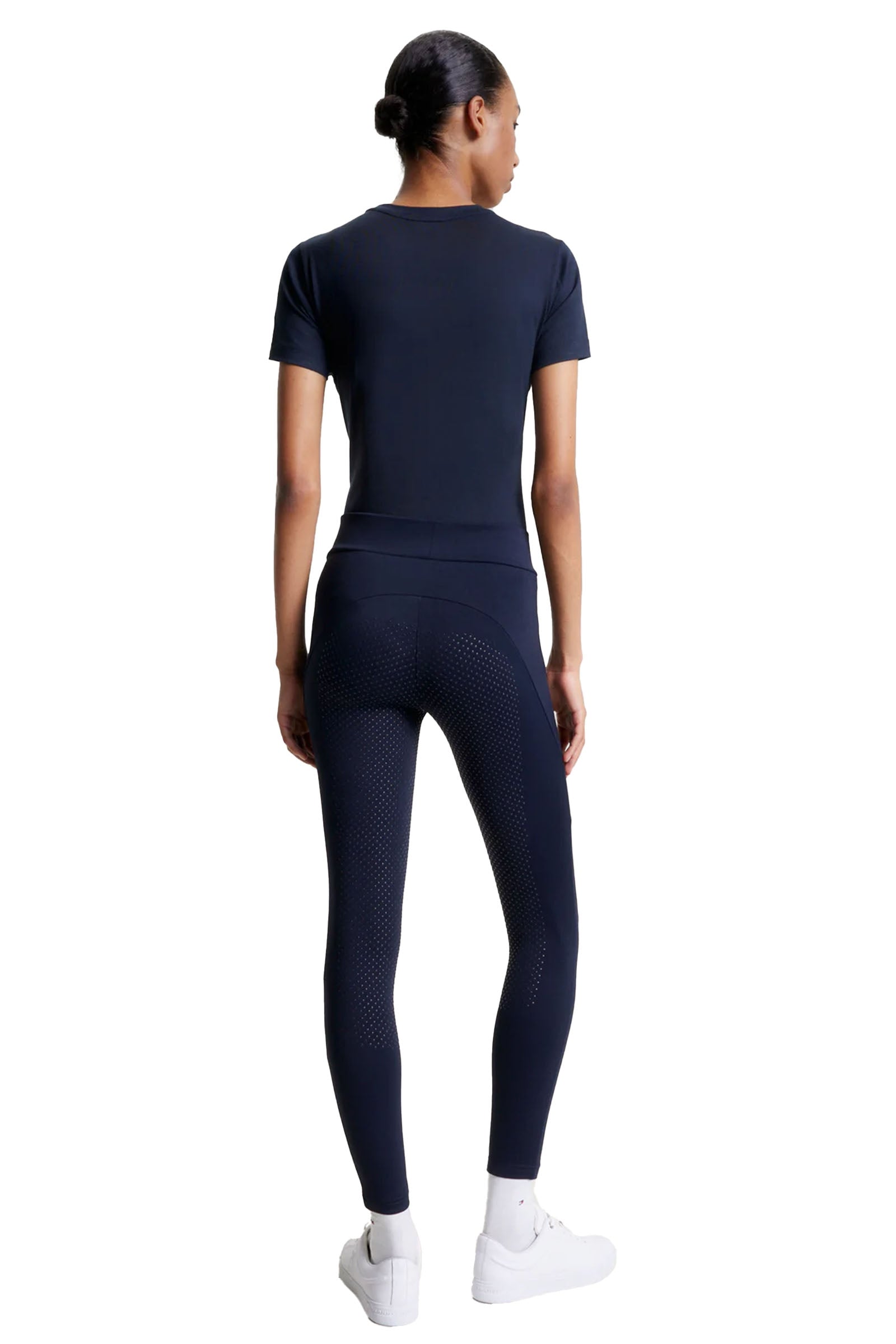 Tommy Hilfiger Equestrian Elmira Leggings con Grip Integrale Tutto l'Anno Womens Breeches