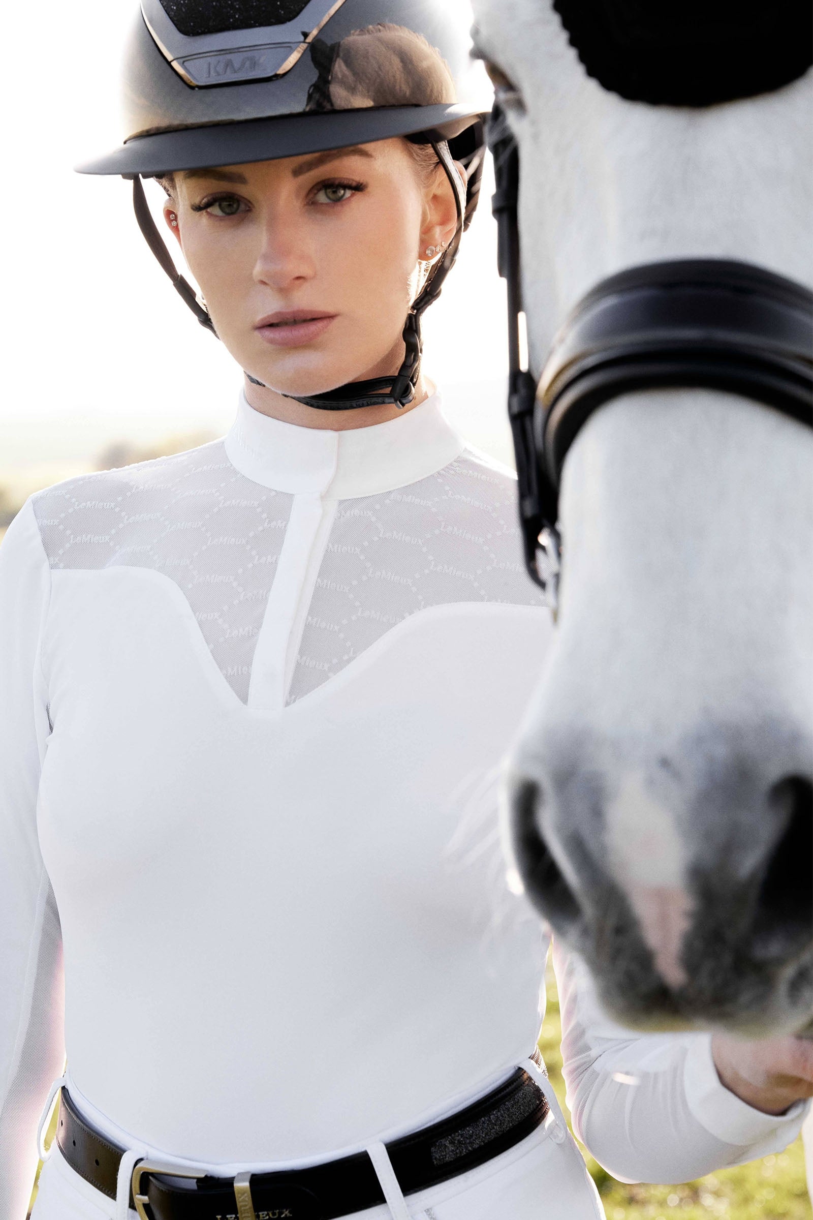 LeMieux Emily Long Sleeve Show Shirt Women’s Riding Clothing