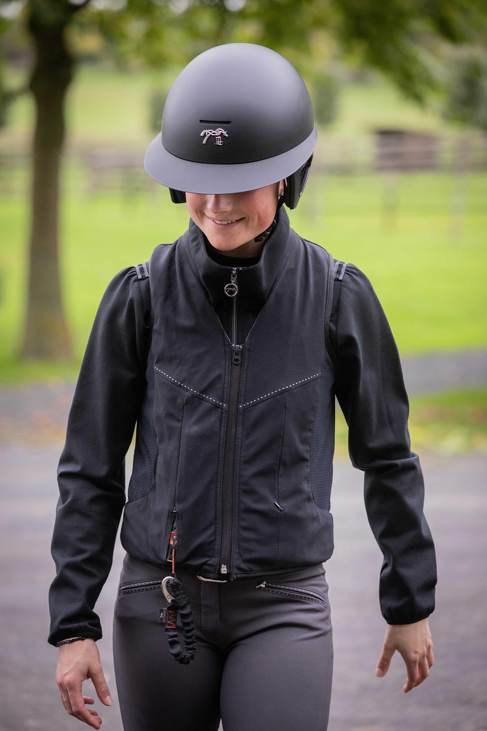PENELOPE Riding Helmet Long Peak Safety Equipment