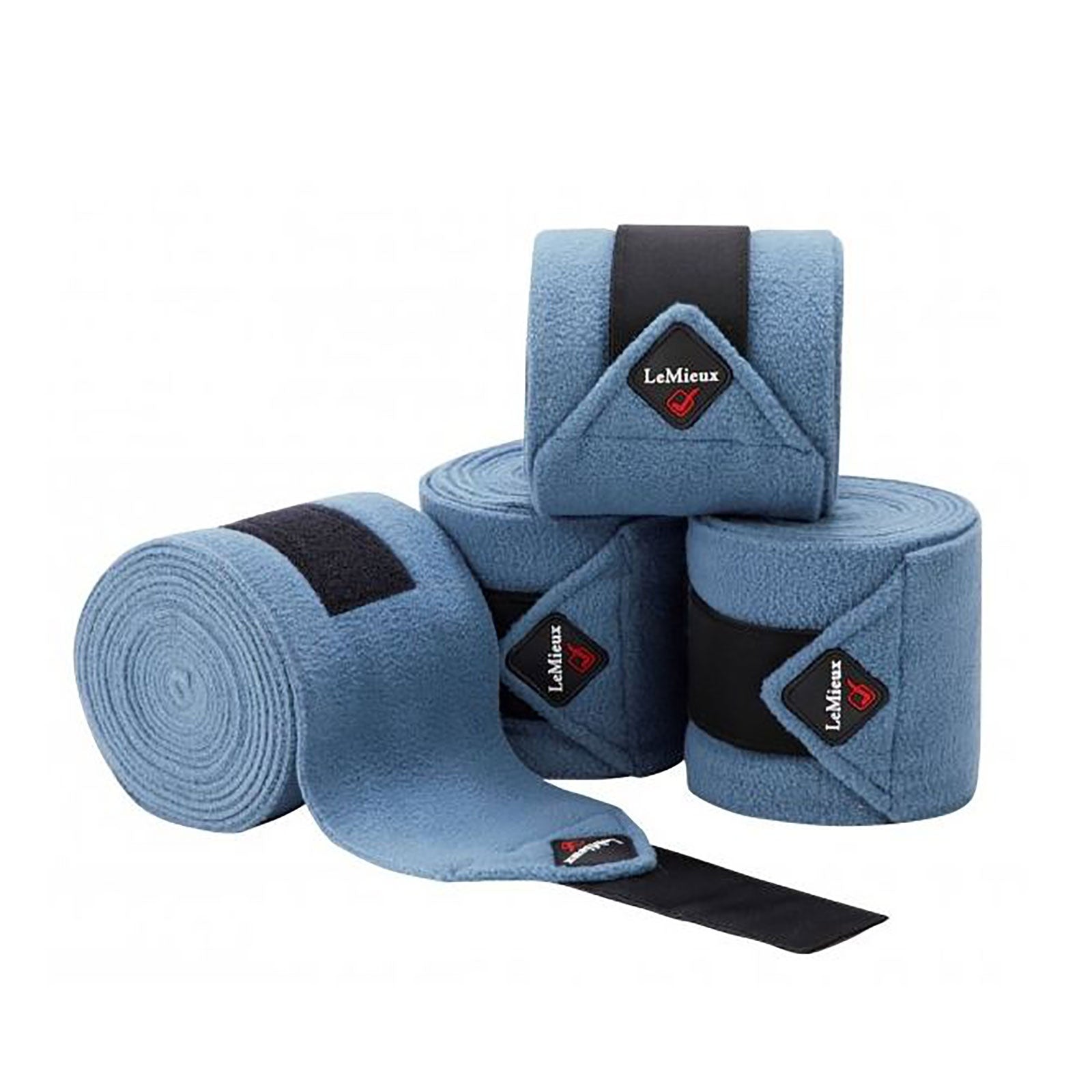LeMieux Luxury Fasce da lavoro, set da 4 Leg Protection & Hoof Protection for Horses