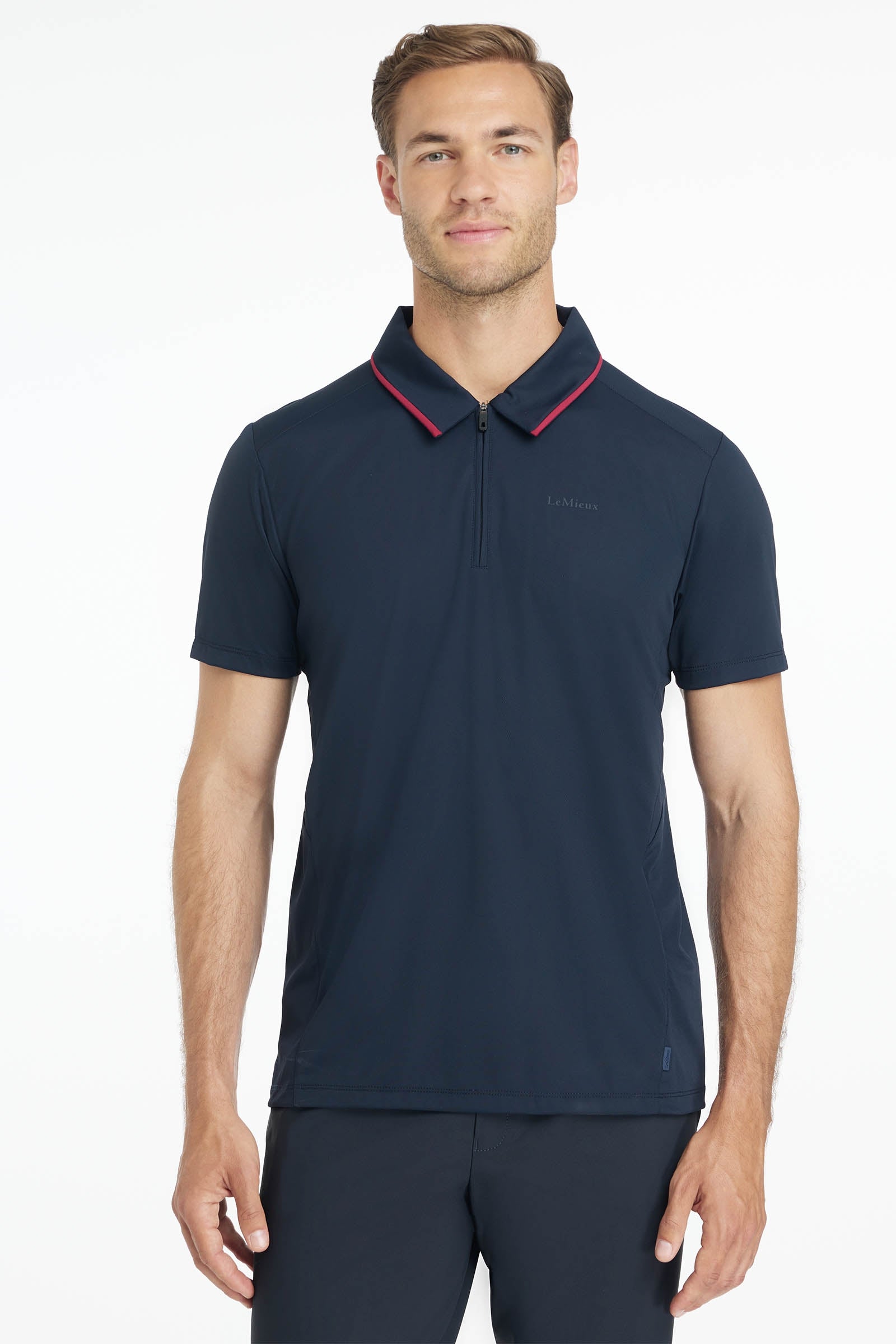 LeMieux polo da uomo performance Abbigliamento da uomo