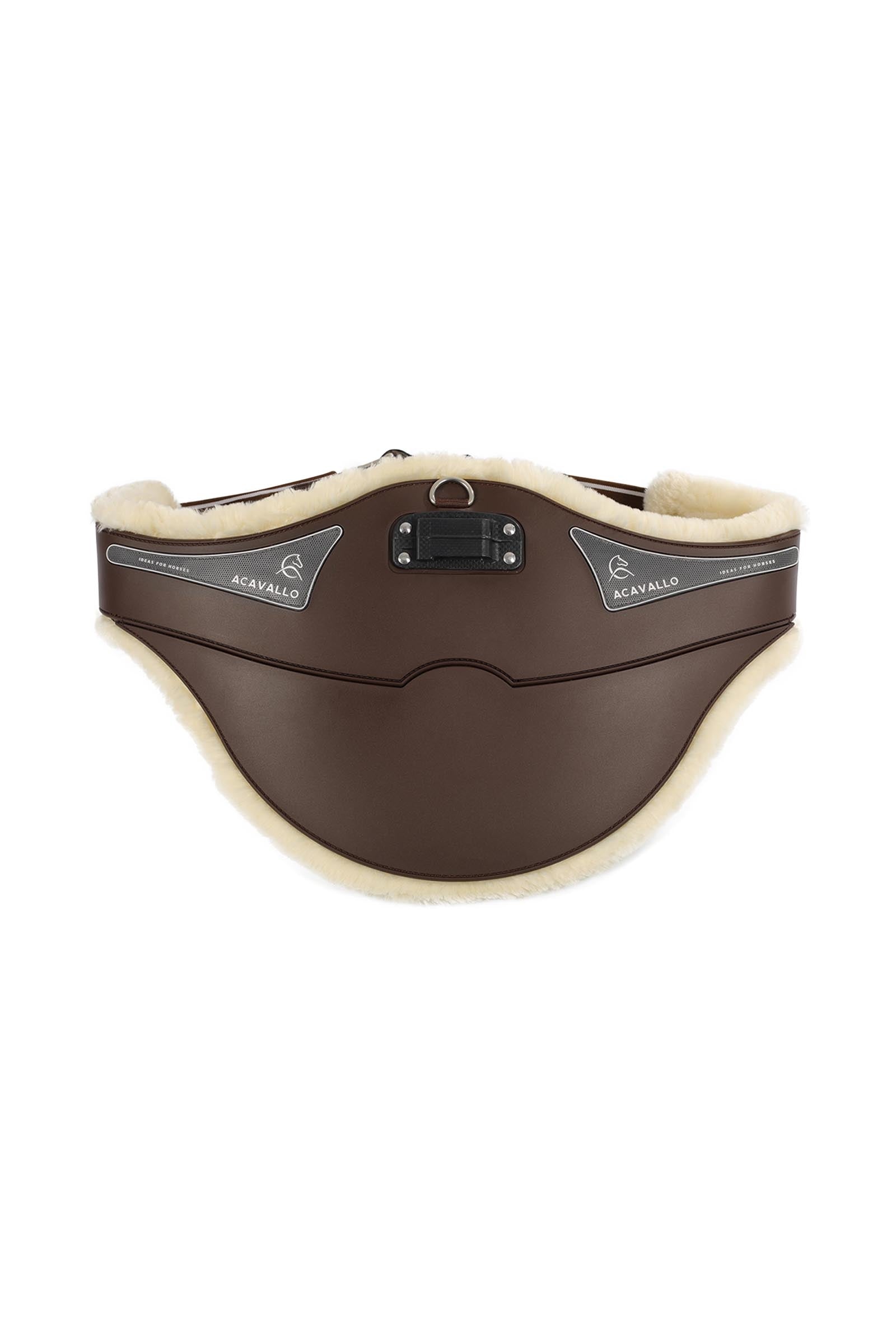 Acavallo Stud Guard Girth Classic Gel With FauxFur Saddles, Girths & Stirrups