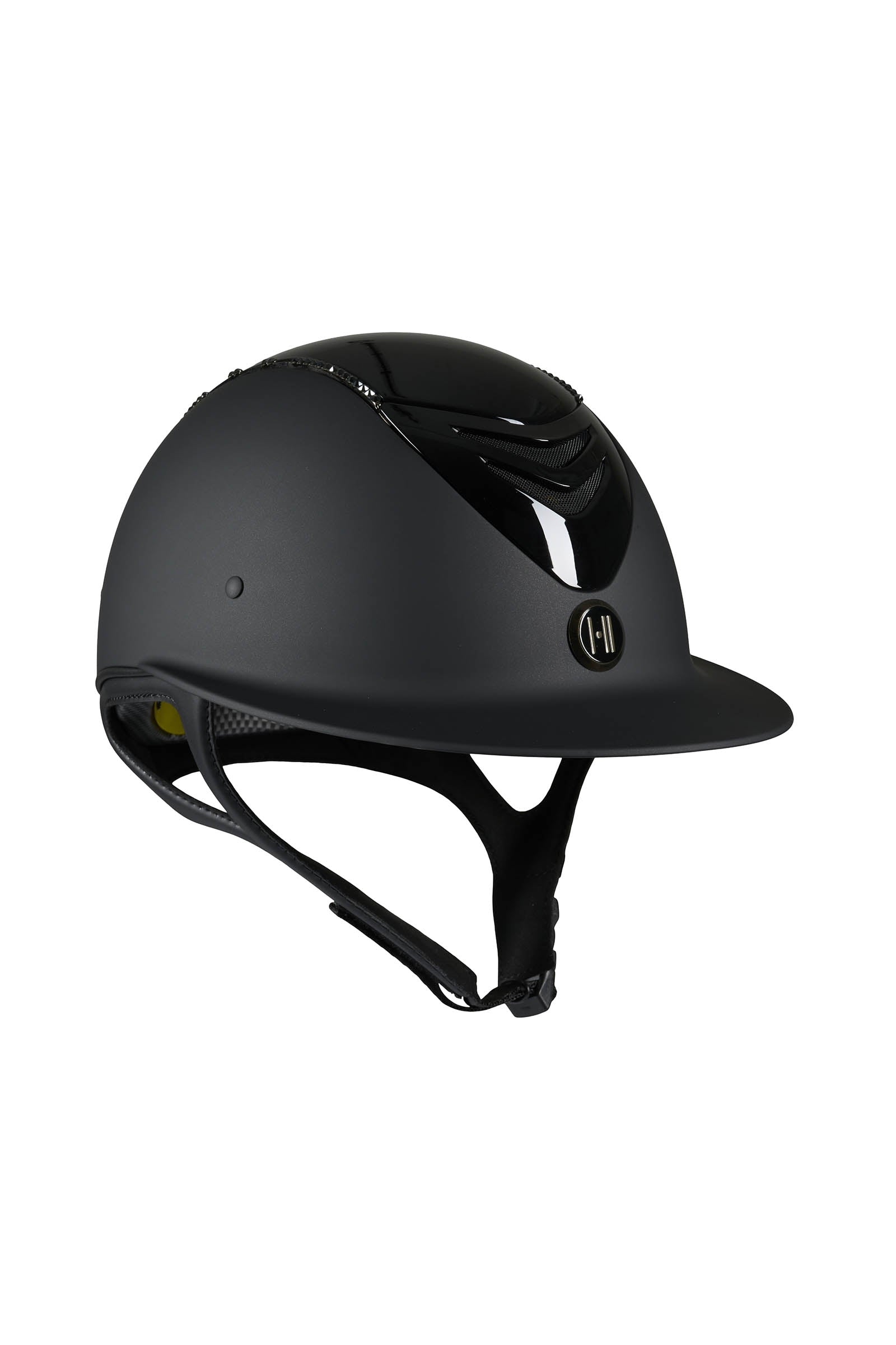 OneK Mips Avancé Matt Glossy Top Swarovski Riding Helmet Attrezzatura di sicurezza