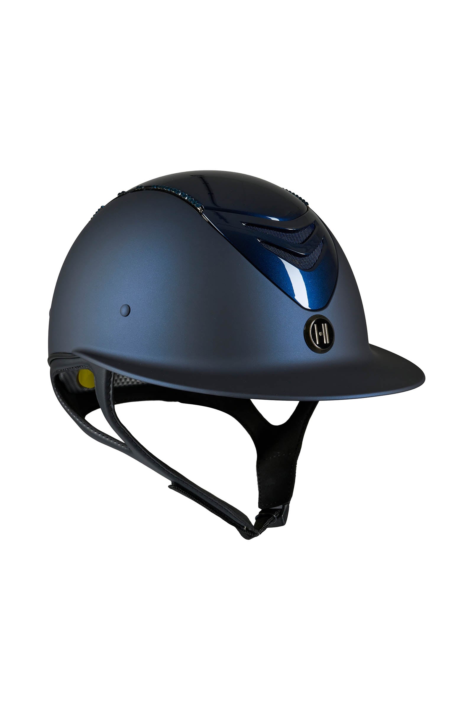 OneK Mips Avancé Matt Glossy Top Swarovski Riding Helmet Attrezzatura di sicurezza
