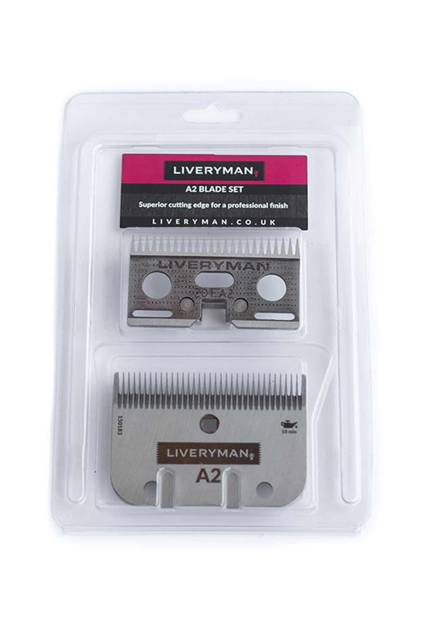 Liveryman A2 Blade Set Cutter & Comb, 2.4 mm Ritaglio e finiture