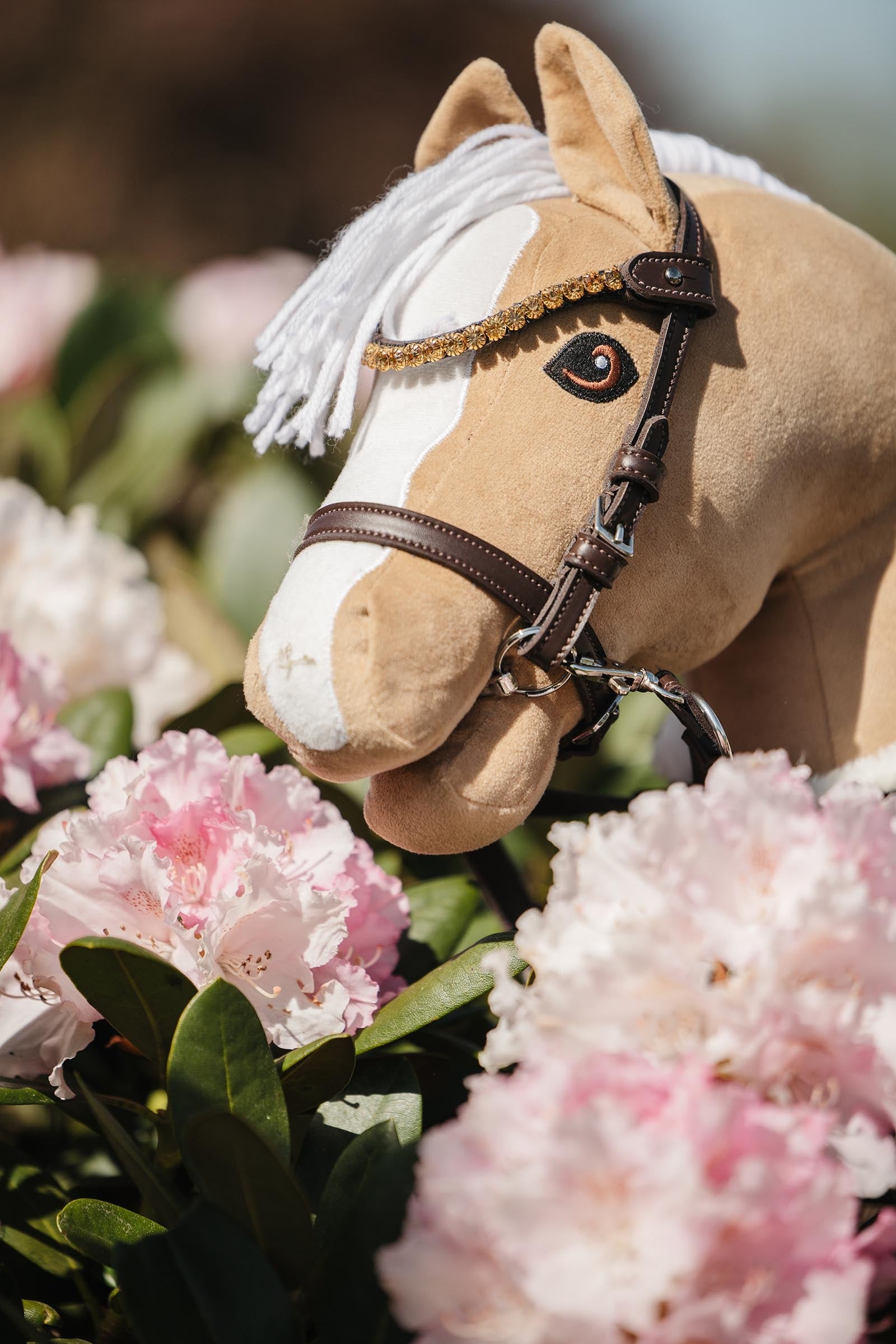 My Hobby Horse Leather Bridle with Stones Gifts & Toys