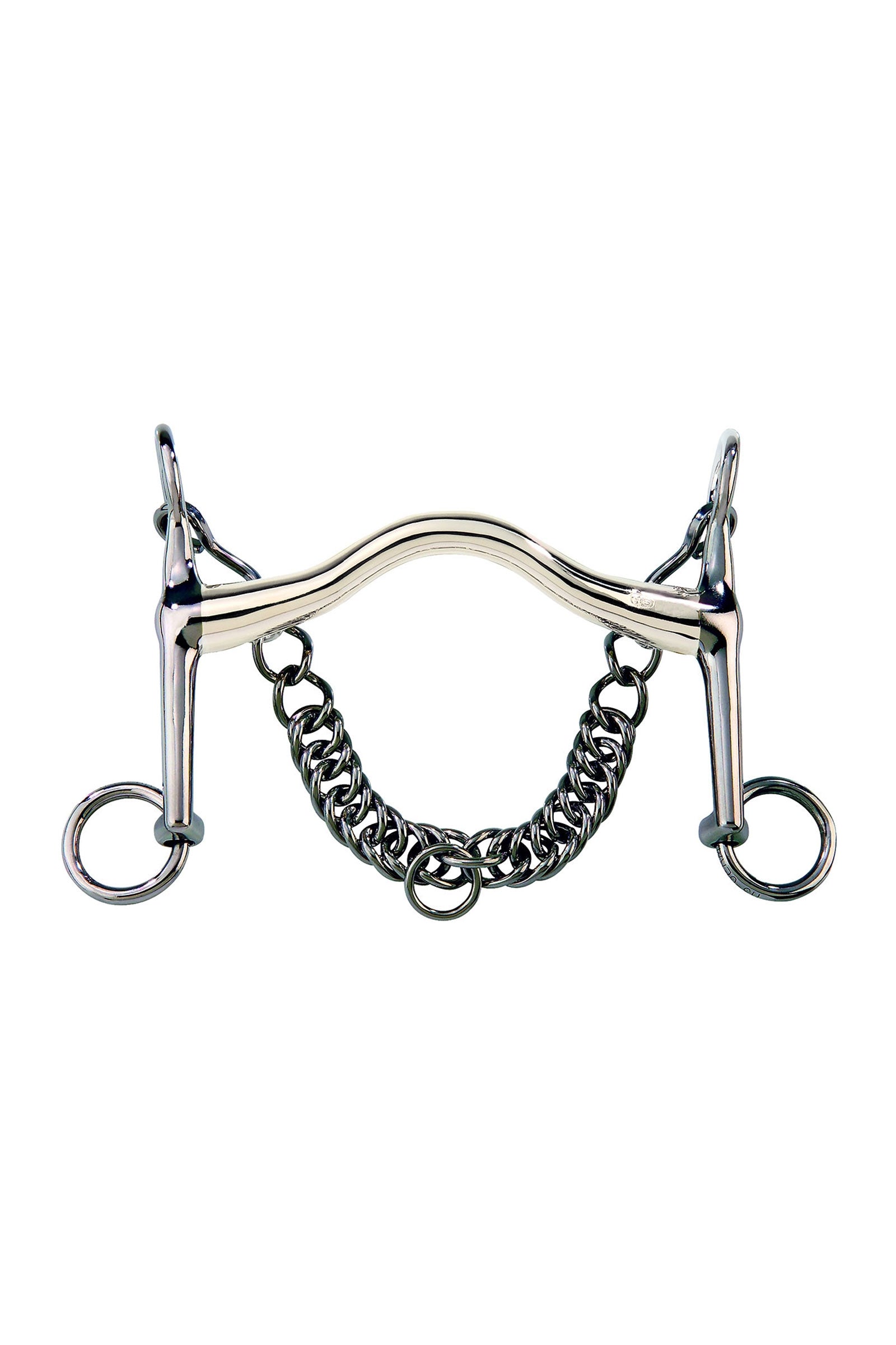 Sprenger Morso Bemelmans con passaggio lingua, 14 mm, aste 7 cm, Sensogan Boccaglio