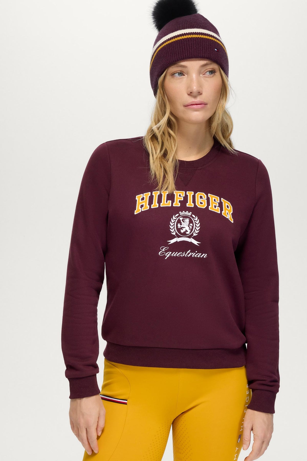 Tommy Hilfiger Equestrian Campus Women Sweat Shirt Women’s Riding Clothing