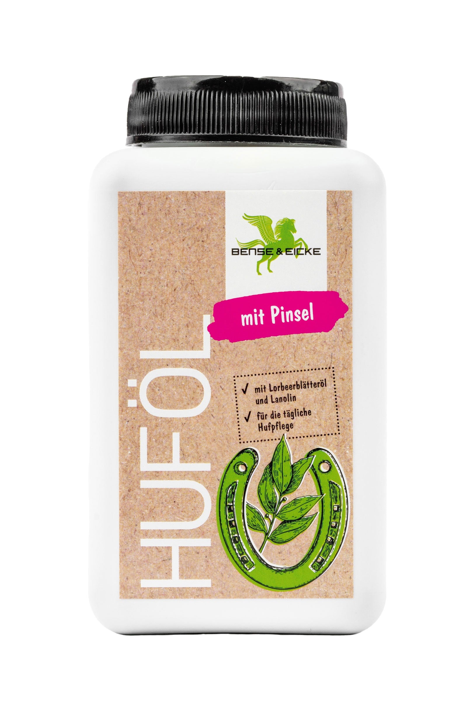 Bense & Eicke Olio per zoccoli con pennello, 500 ml Prodotti per la salute