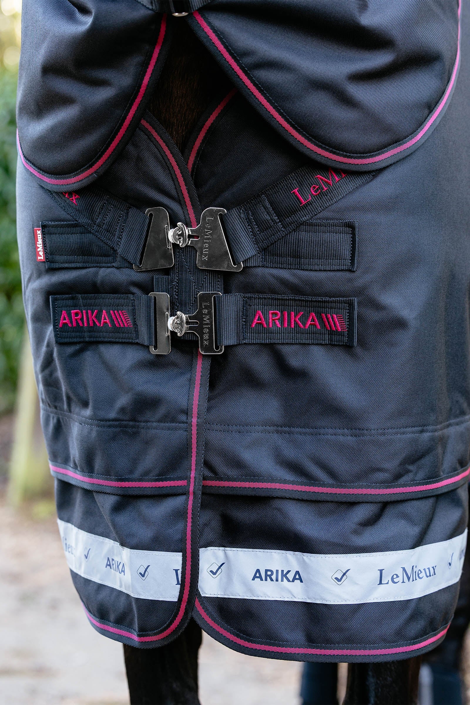 LeMieux Arika Storm-Tek Turnout Rug With Detachable Neck, 50 g Horse Rugs