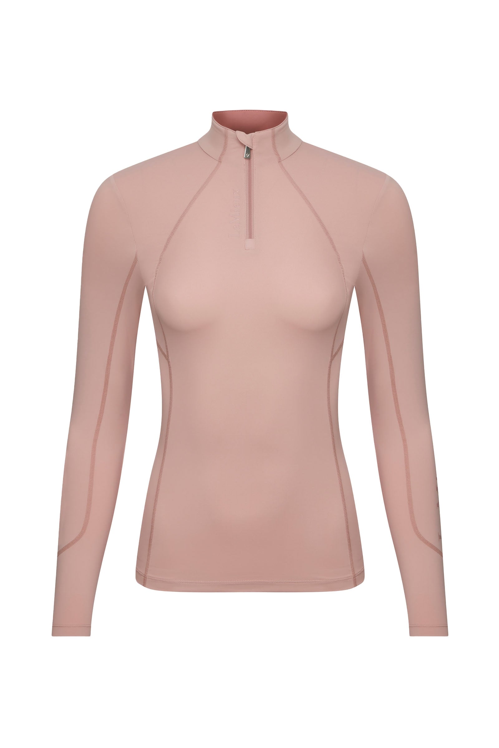 LeMieux Maglia tecnica basic con zip Abbigliamento da donna