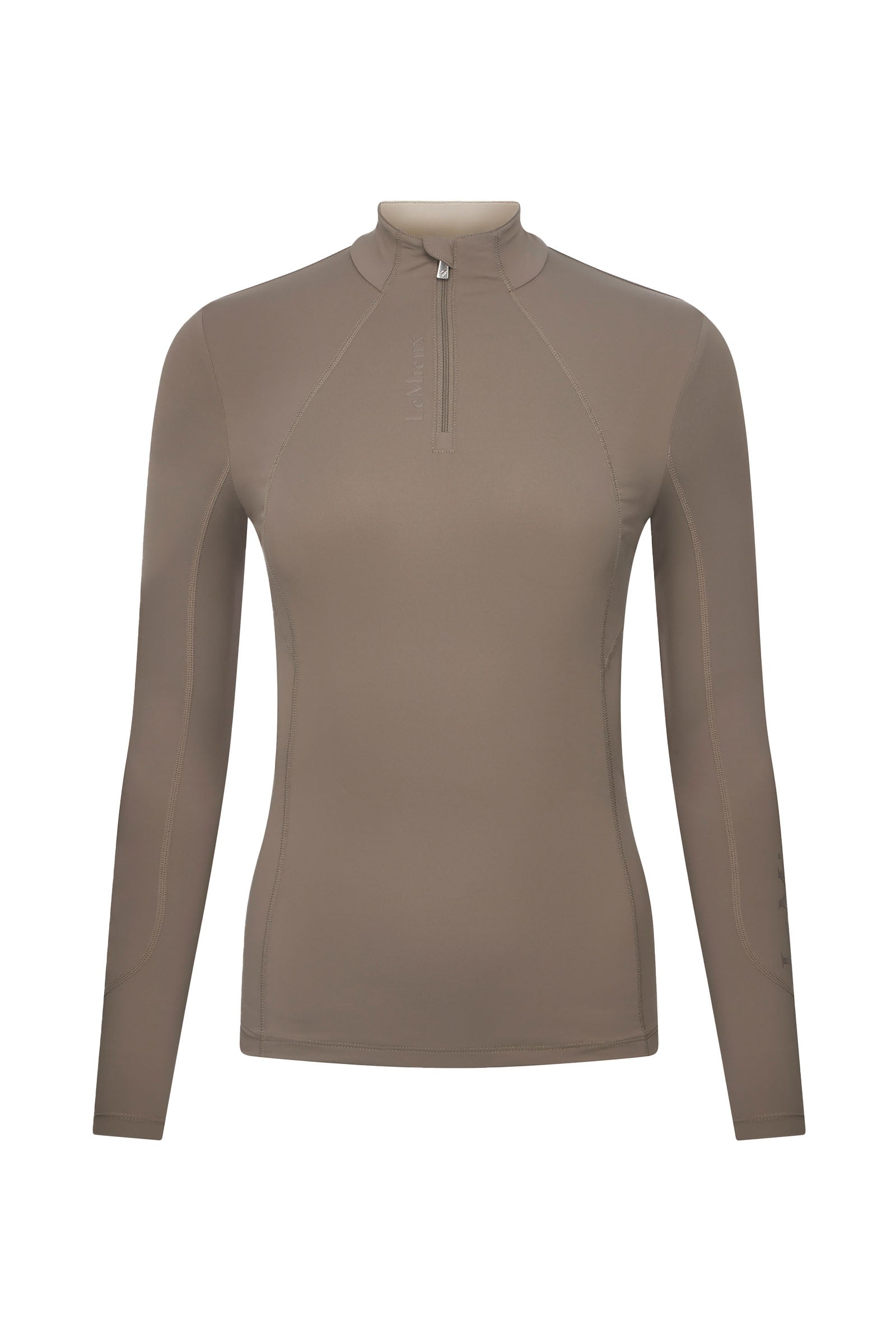 LeMieux Maglia tecnica basic con zip Abbigliamento da donna