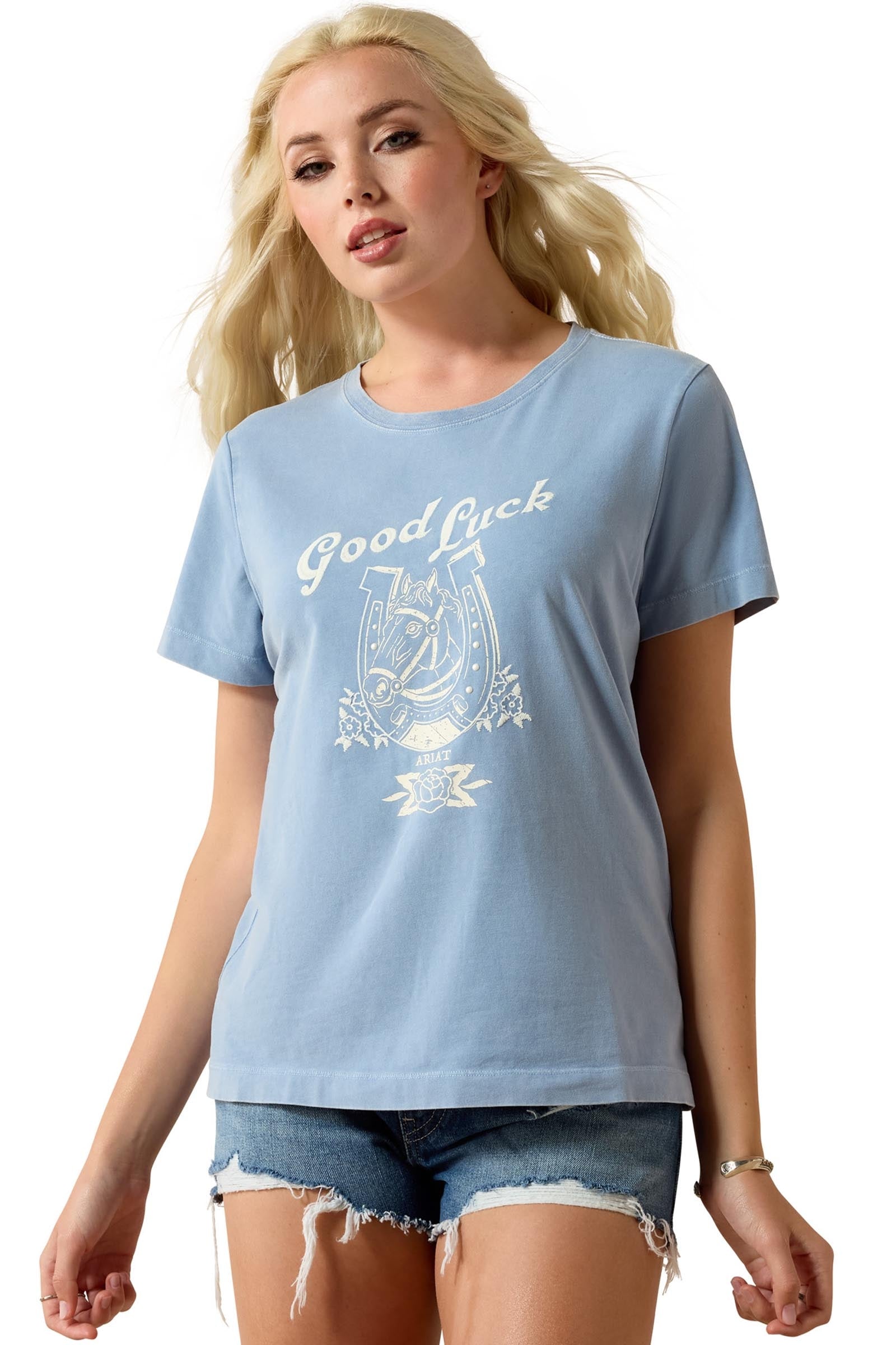 Ariat Women's Lucky Dreams T-Shirt Abbigliamento da donna