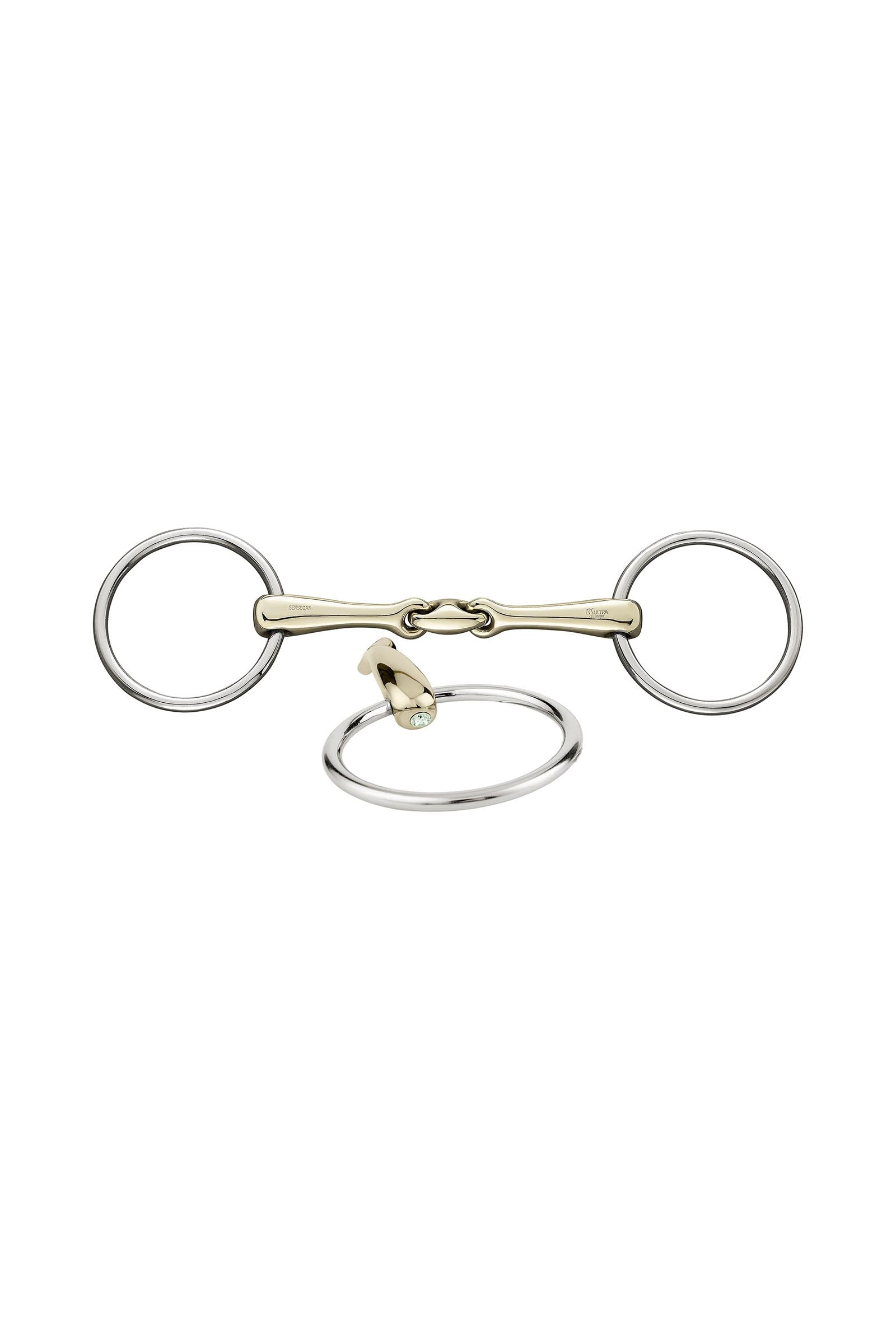 Sprenger KK Ultra filetto, doppio snodo, 16 mm, Sensogan, con cristalli Boccaglio