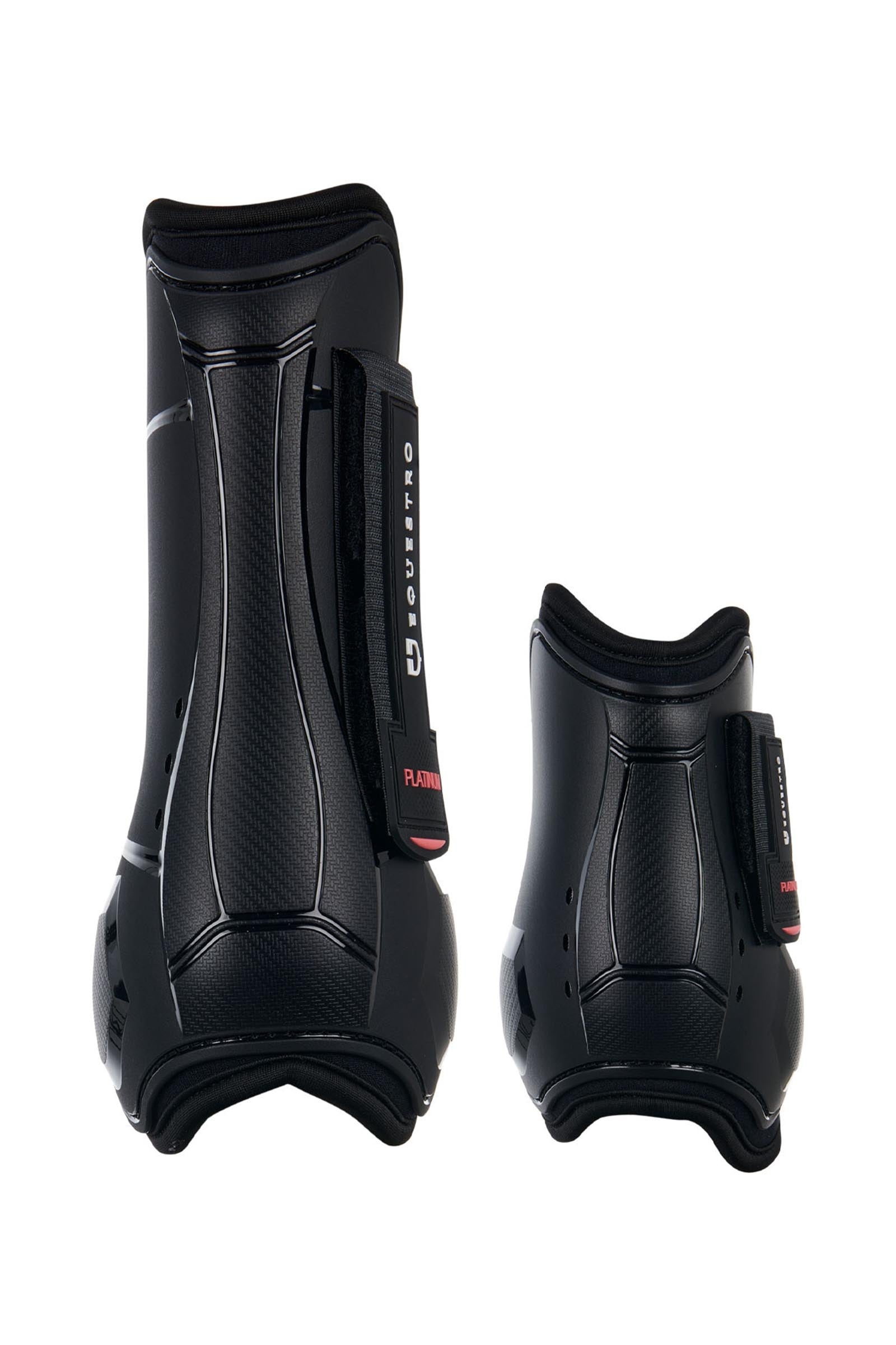 Equestro Tendon Boots and Closed Fetlock (TPU & Neoprene) Leg Protection & Hoof Protection for Horses
