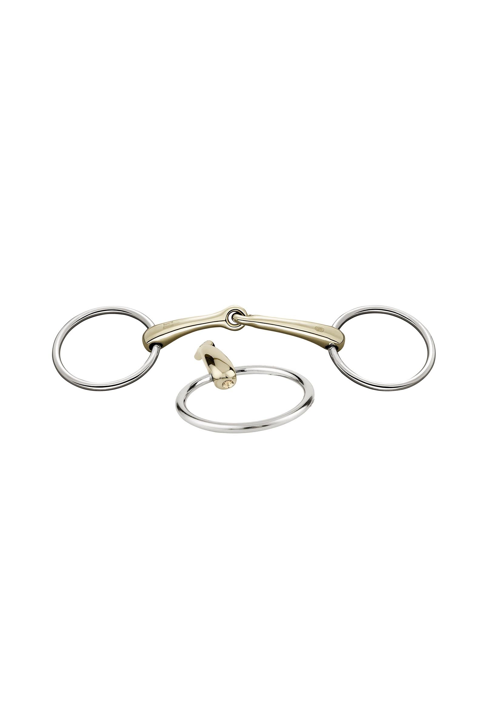 Sprenger Dynamic RS morso ad anelli liberi, snodo singolo, 16 mm, Sensogan, con cristalli Boccaglio