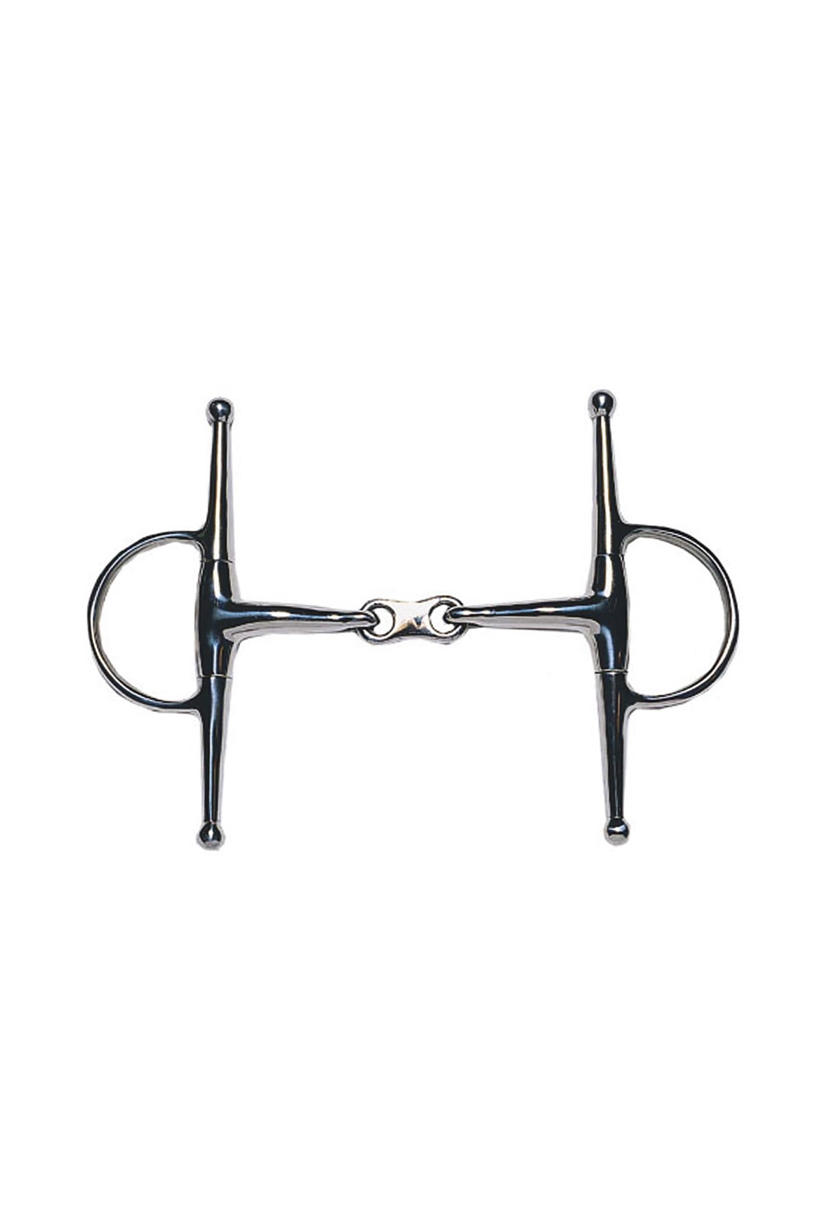 Korsteel Jp Stainless Steel French Link Full Cheek Snaffle Bit Boccaglio