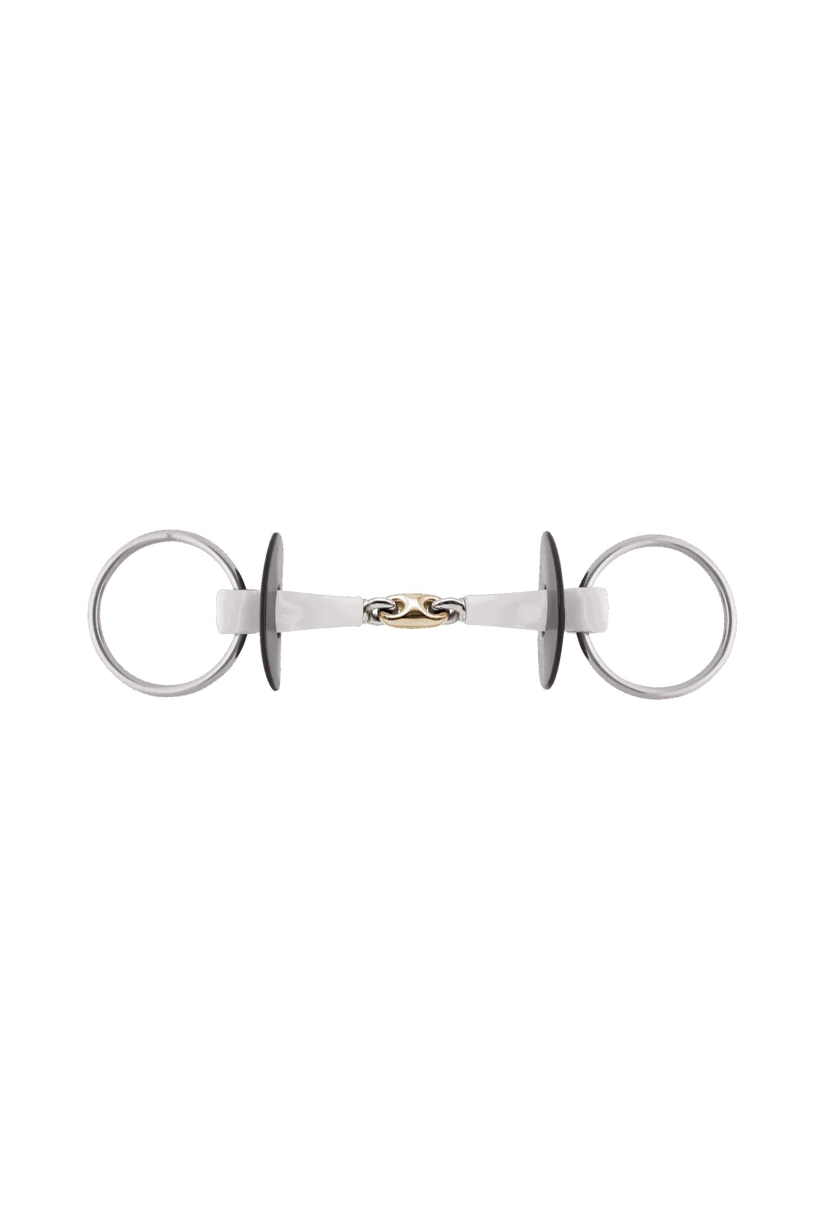 Sprenger Nathe filetto ad anelli liberi, doppio snodo, 20 mm, con maglia centrale Sensogan, termoplast Boccaglio