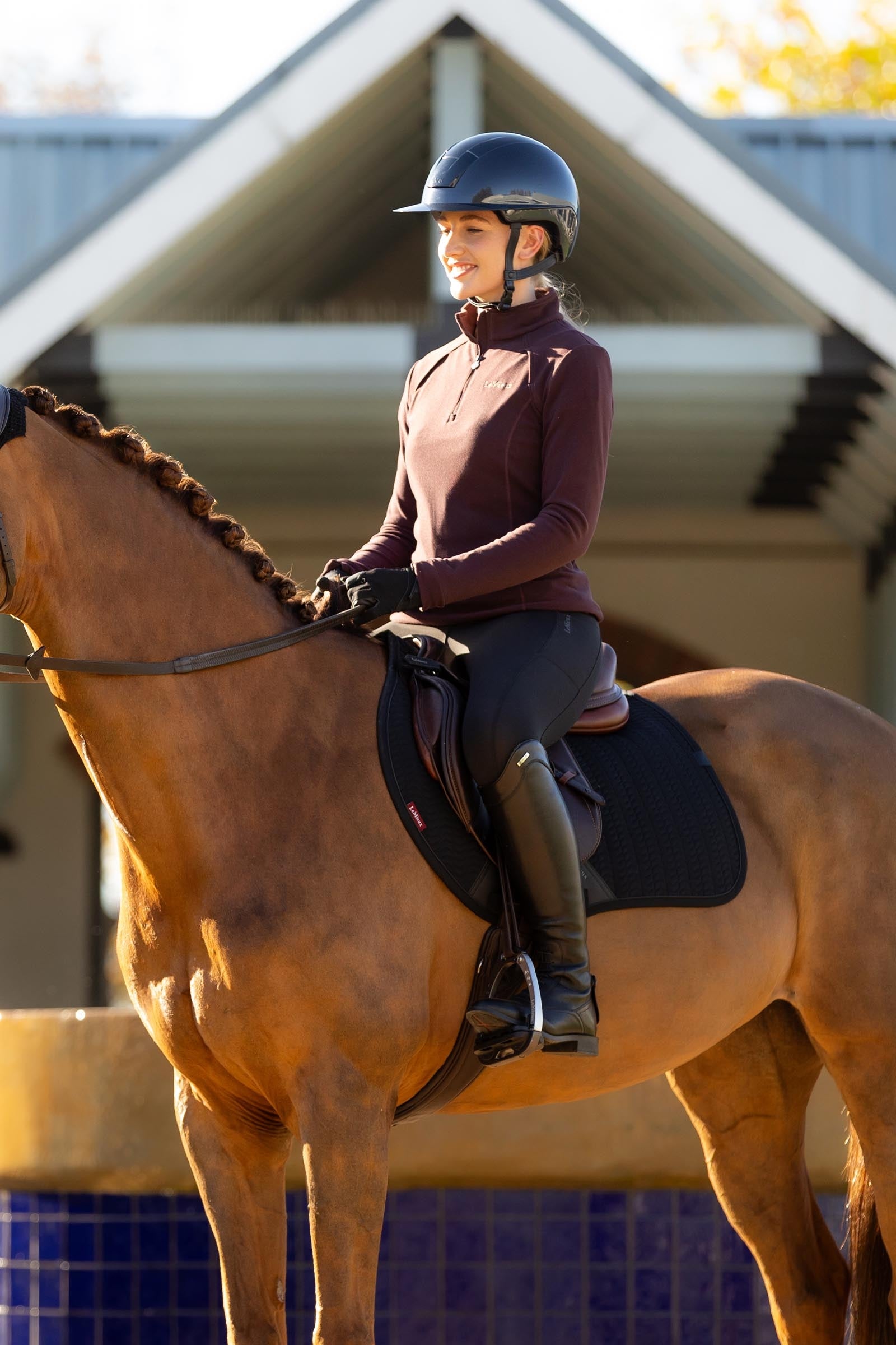 LeMieux Essence Eurojump Jumping Saddle Pad Saddle Pads