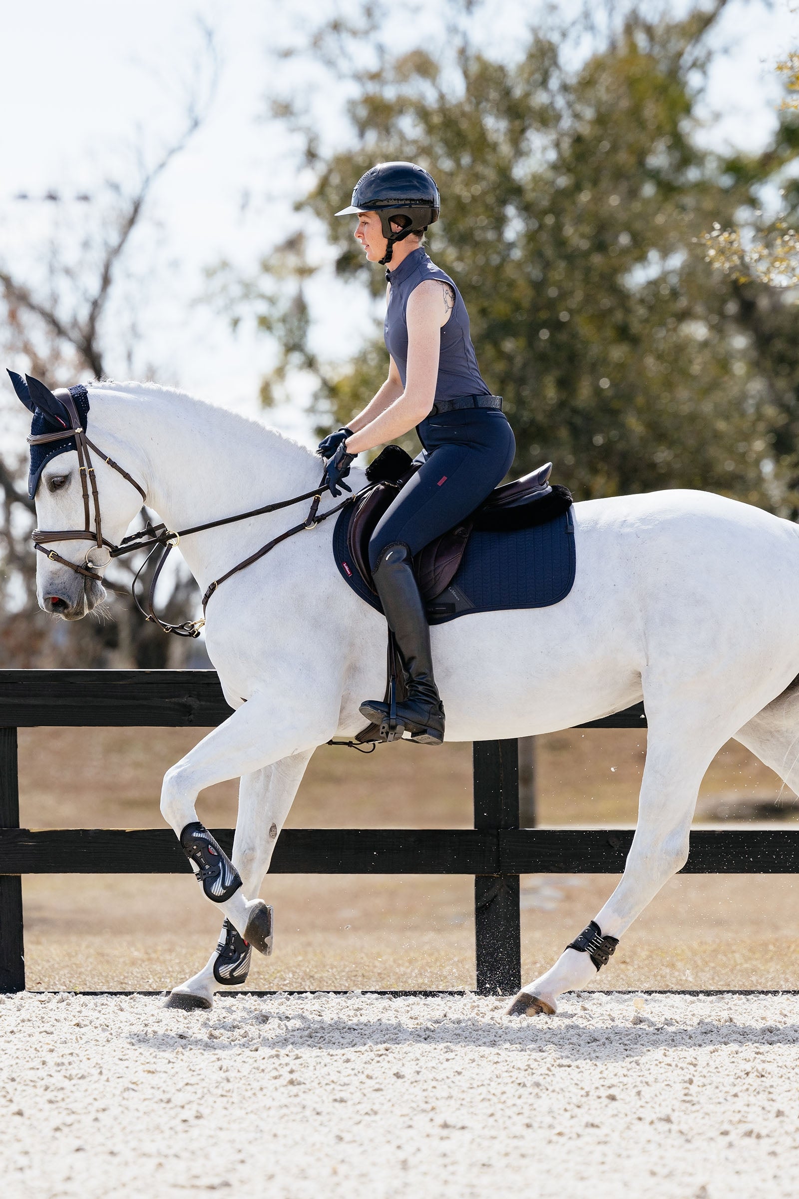 LeMieux Essence Eurojump Jumping Saddle Pad Saddle Pads