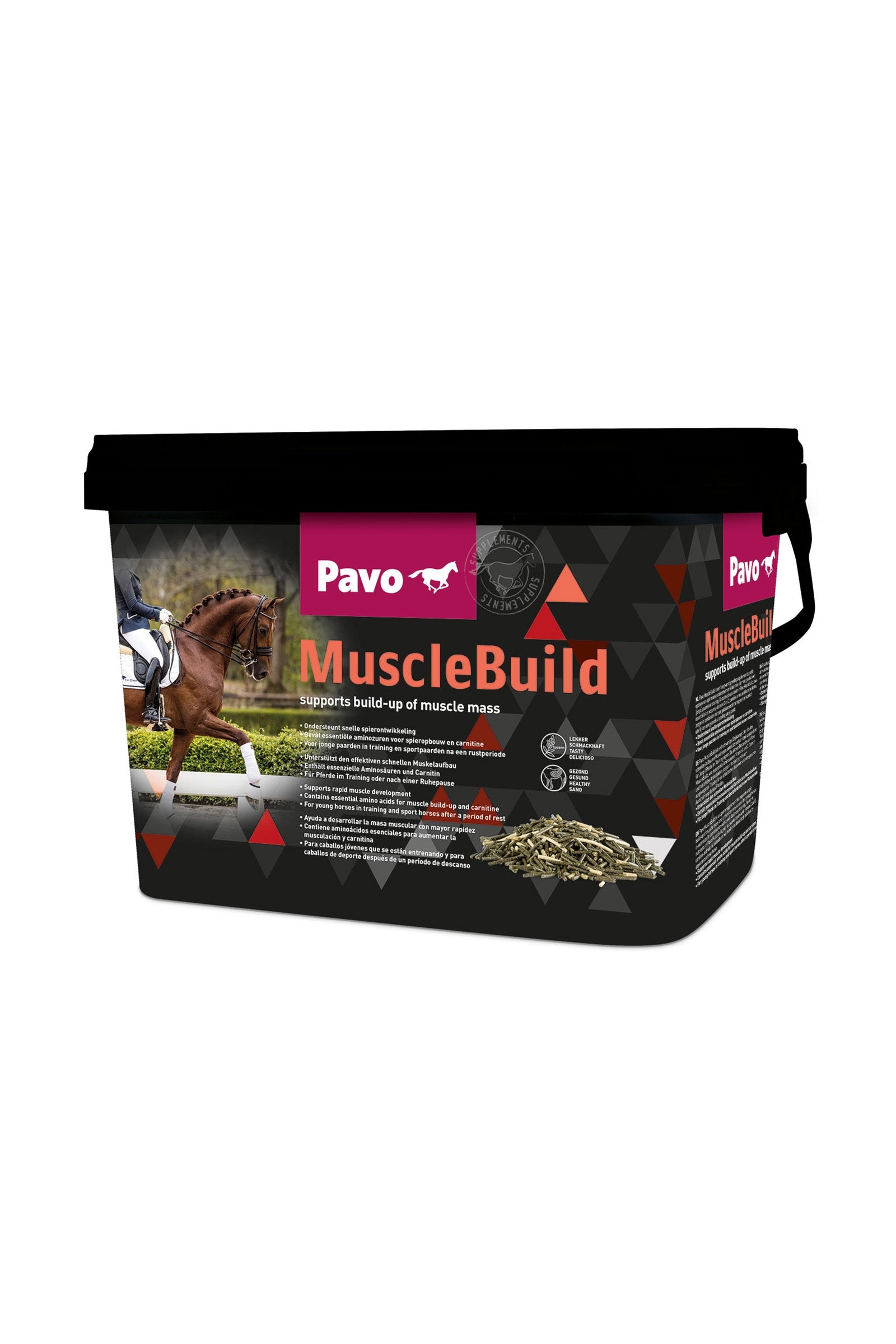 pavo Pavo Muscle Build 3kg Horse Feed & Nutrition