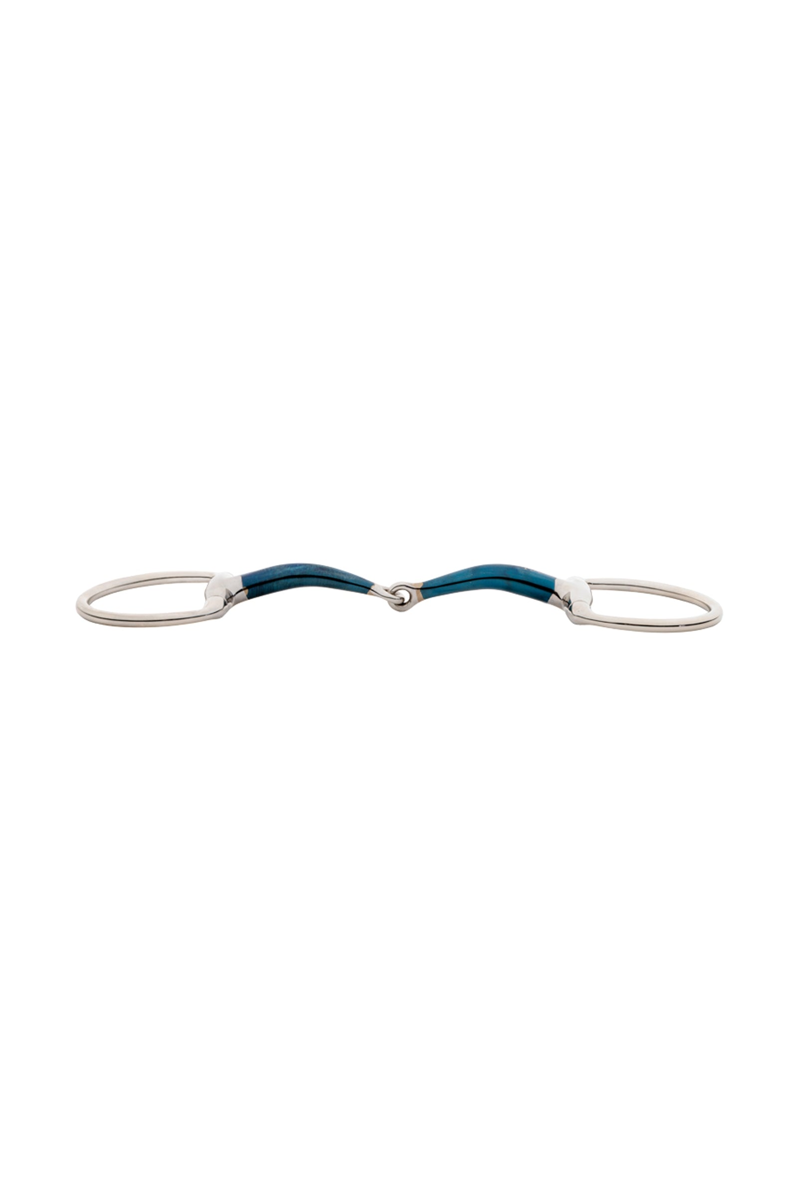 Kavalkade Ergonomic Eggbutt Snaffle Bit Single Jointed, 14 mm Horse Bits