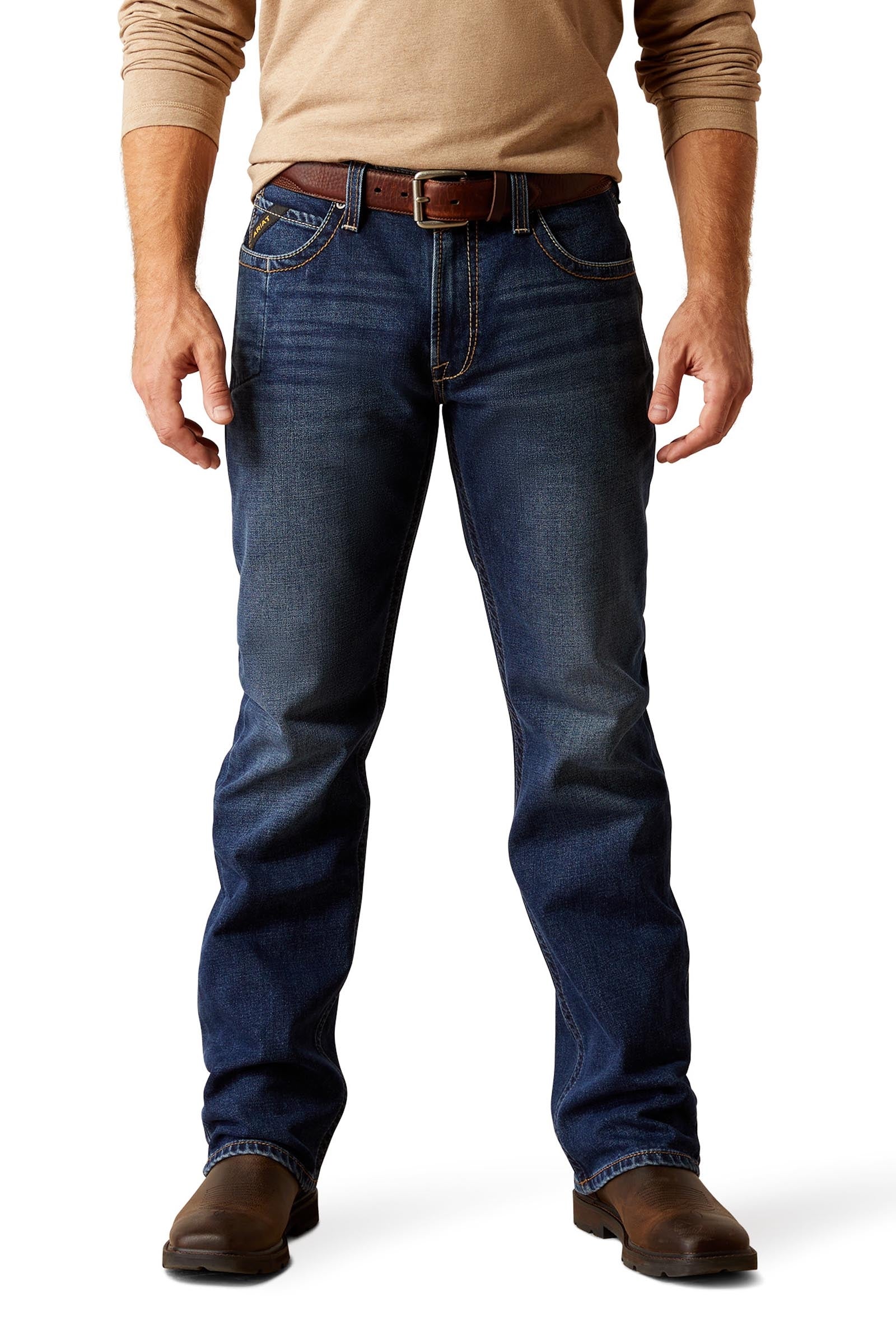 Ariat Rebar M5 Straight Acclimatize Jeans uomo dritti Abbigliamento da uomo