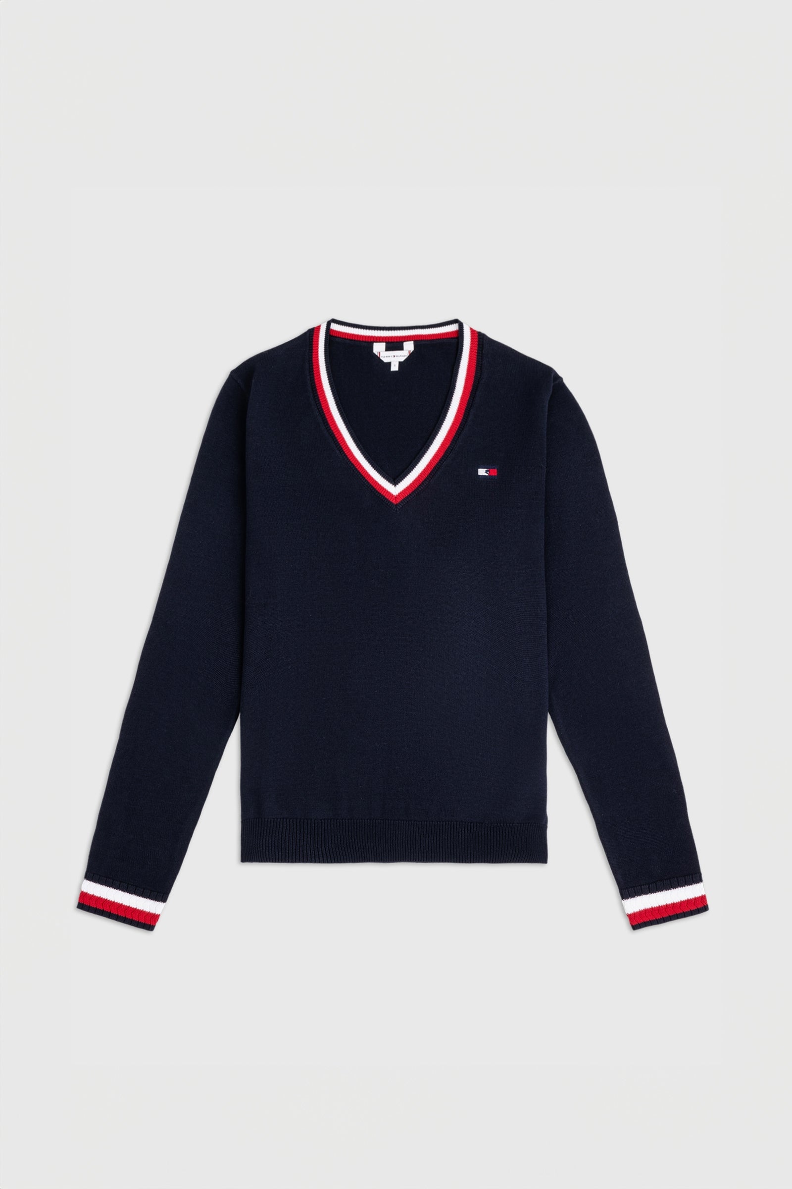 Tommy Hilfiger Equestrian Indiana maglione con scollo a V da donna Abbigliamento da donna