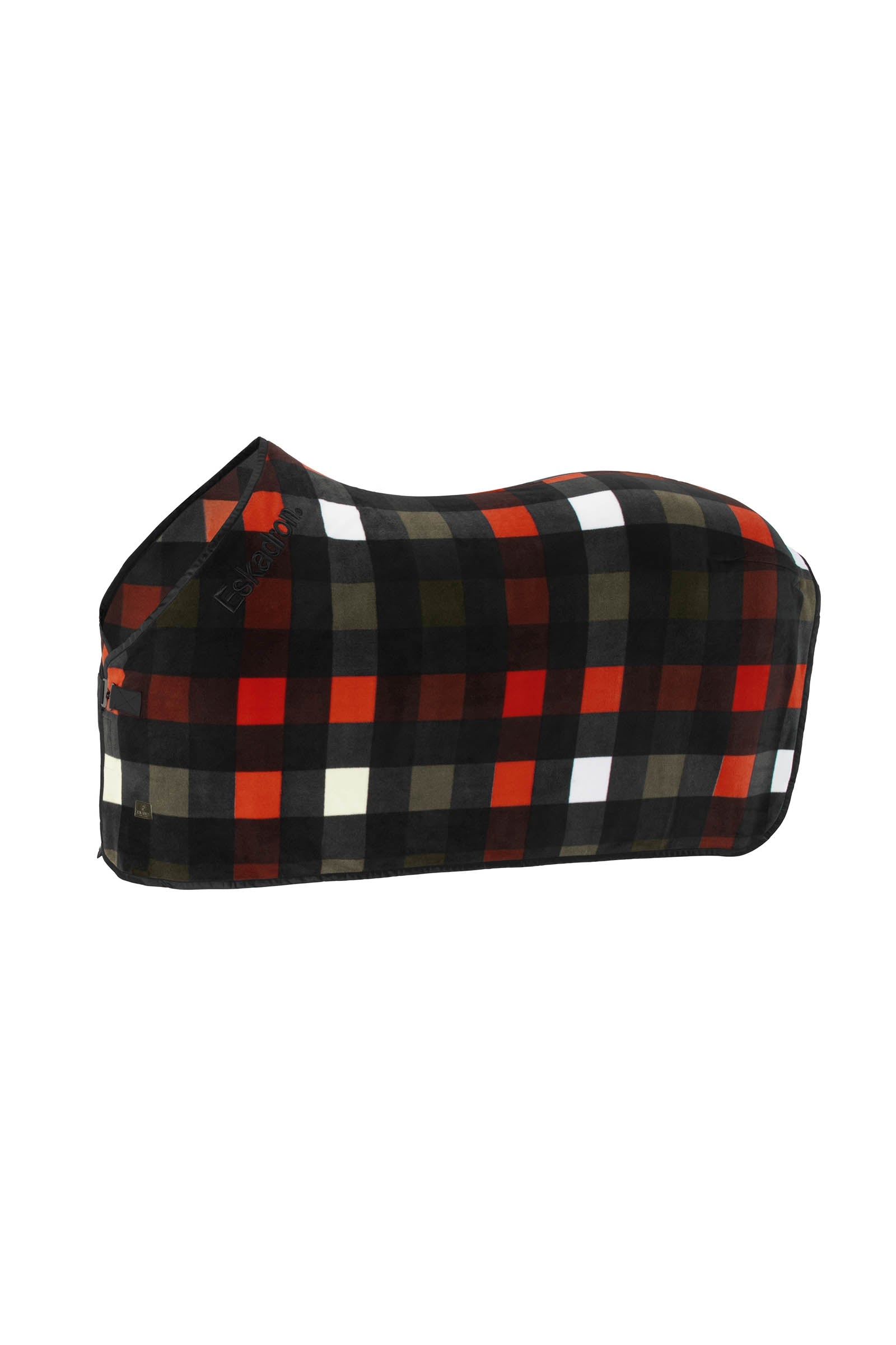 Eskadron Dynamics AW25 Coperta antisudore in pile con motivo a quadri Coperte per cavalli