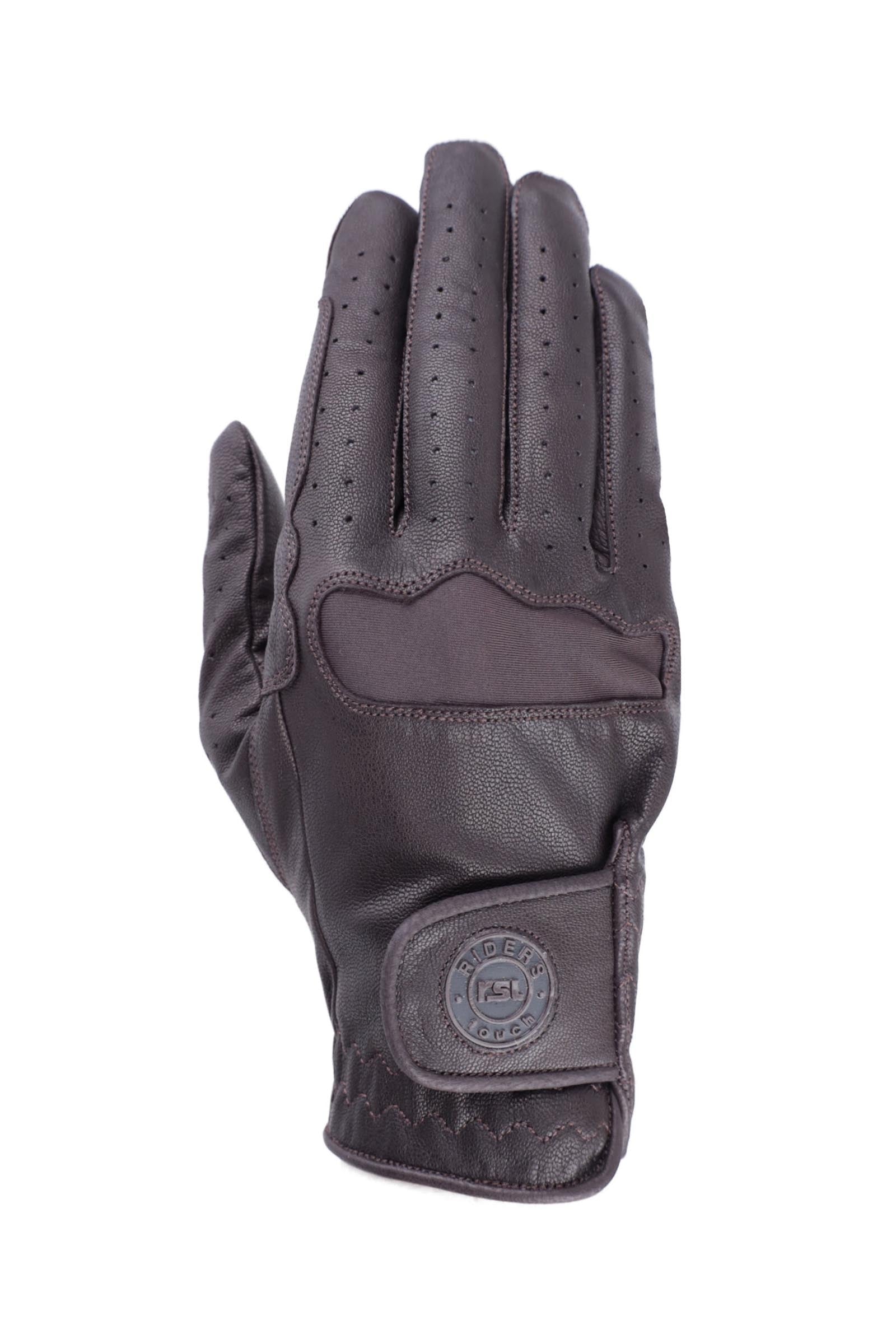RSL Chicago Goat Nappa Leather Riding Gloves Guanti