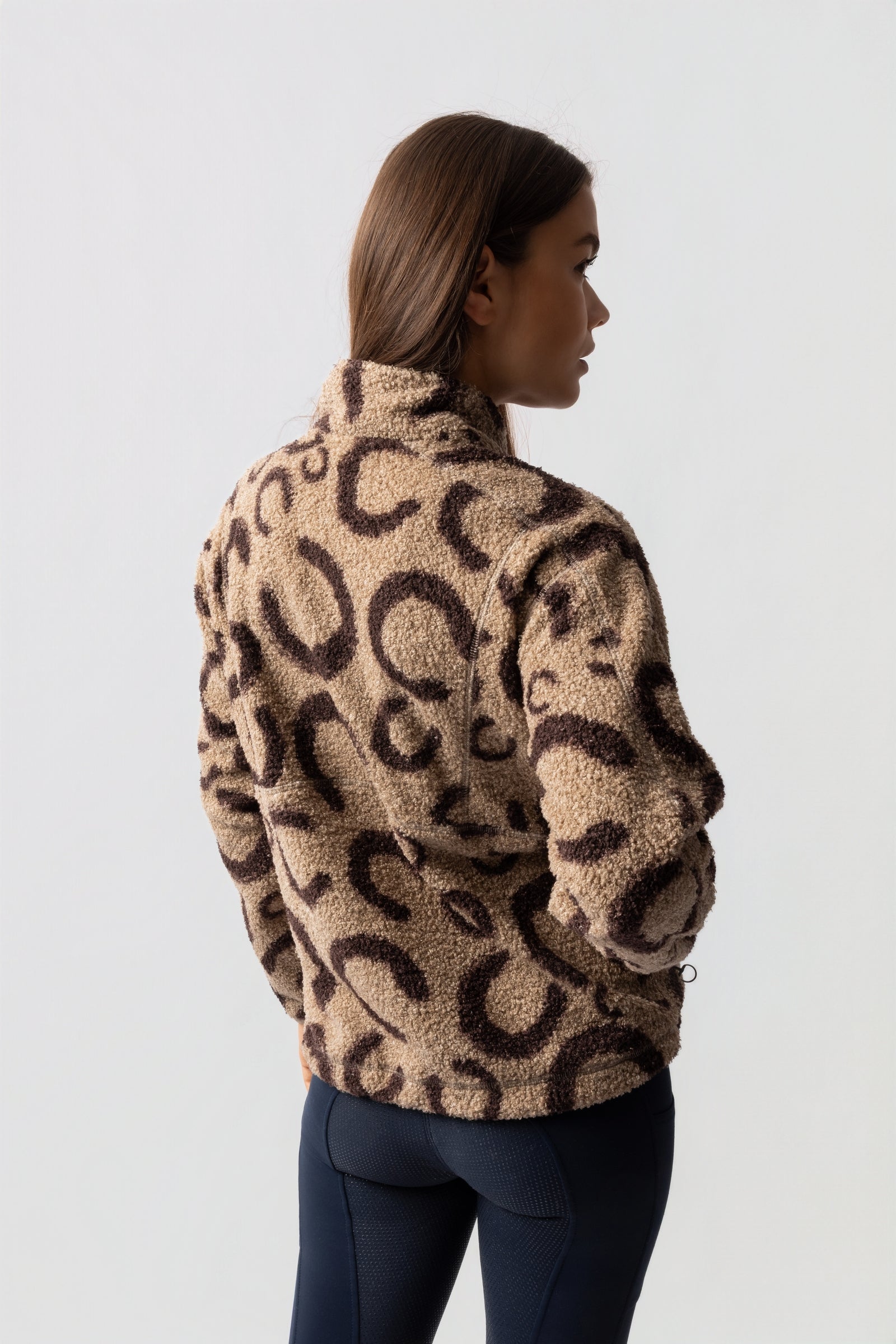 Horze Ariana Women's Teddyfleece Jacket Women’s Riding Clothing