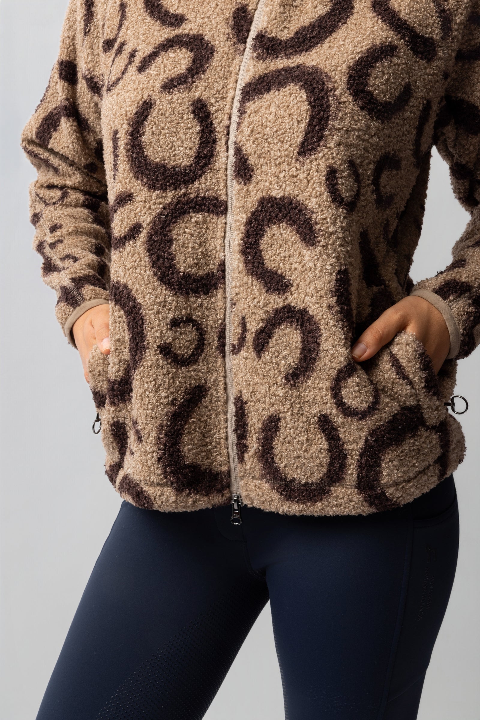 Horze Ariana Women's Teddyfleece Jacket Women’s Riding Clothing