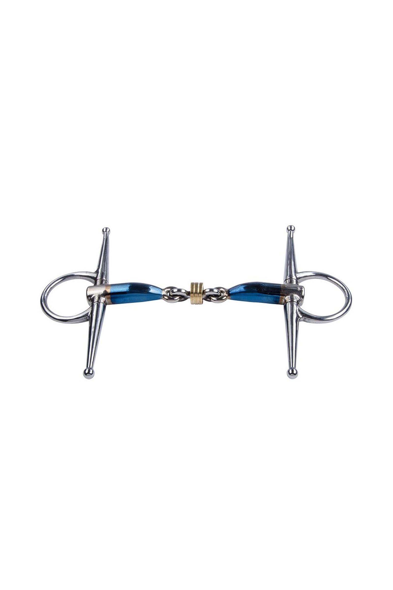 Trust Equestrian Sweet Iron Full Cheek Brass Ring Boccaglio