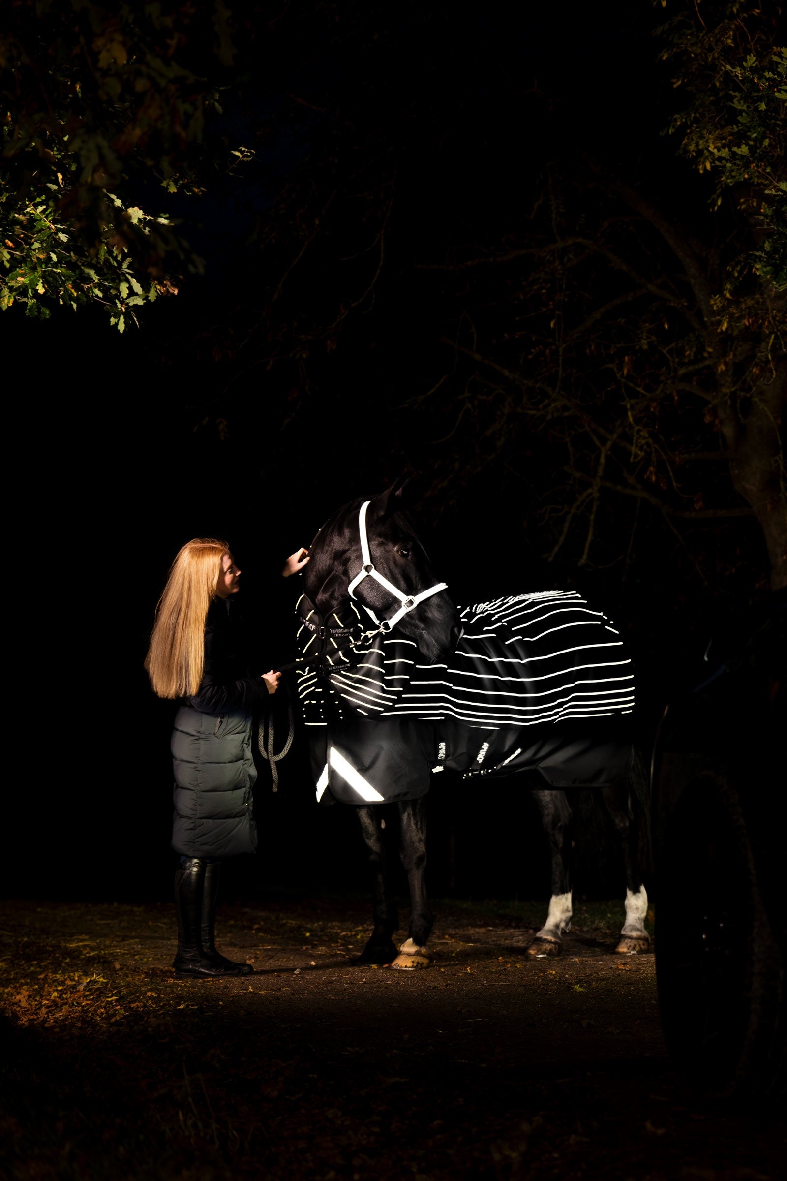 Horseware Amigo 1200D FieldSafe Reflectech Plus Turnout Rug, 100 g Horse Rugs