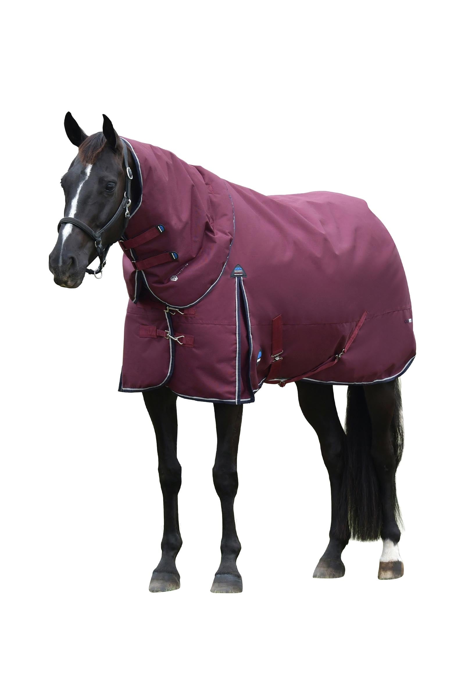Weatherbeeta ComFiTec Essential Coperta da esterno con collo staccabile, 50 g Coperte per cavalli