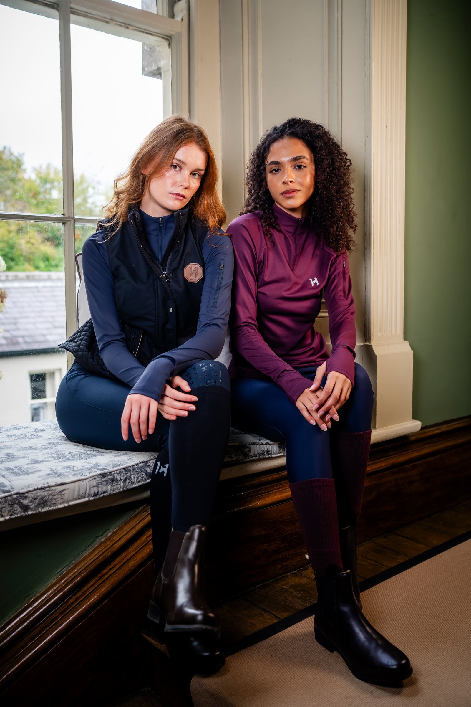 Horseware Strive Winter top donna con zip 1/4 Abbigliamento da donna