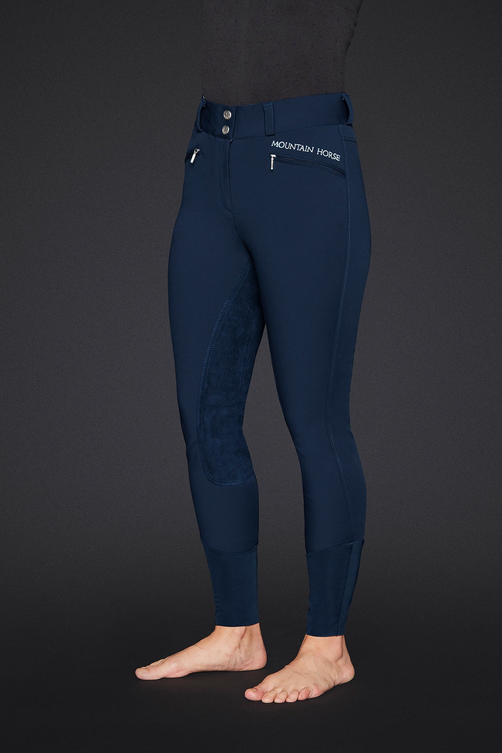 Mountain Horse Diana Women's Breeches With Imitation Leather Full Seat Womens Breeches