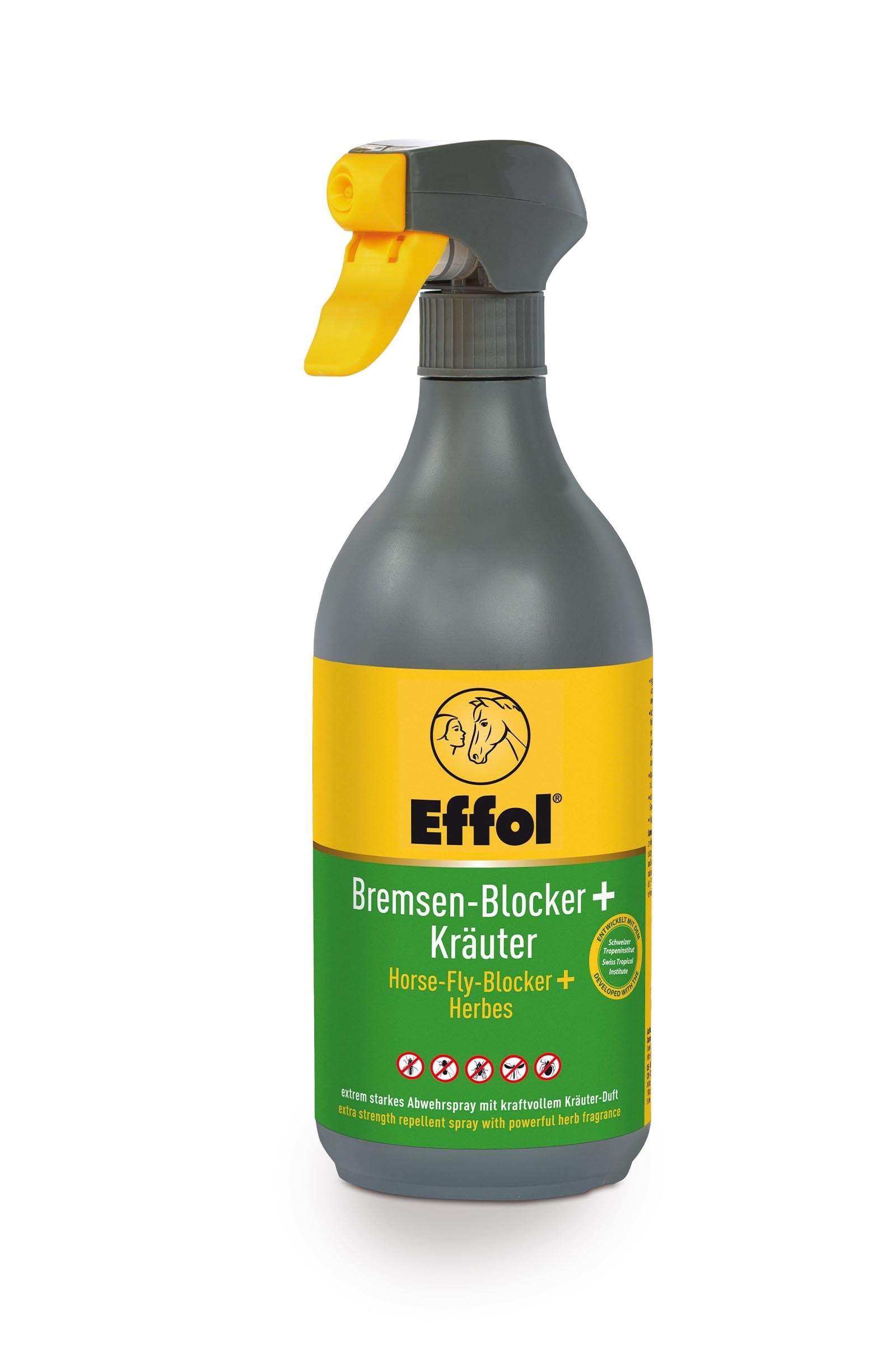 Effol Horsefly-Blocker + Erbe, 750 ml Protezione antimosche per cavalli