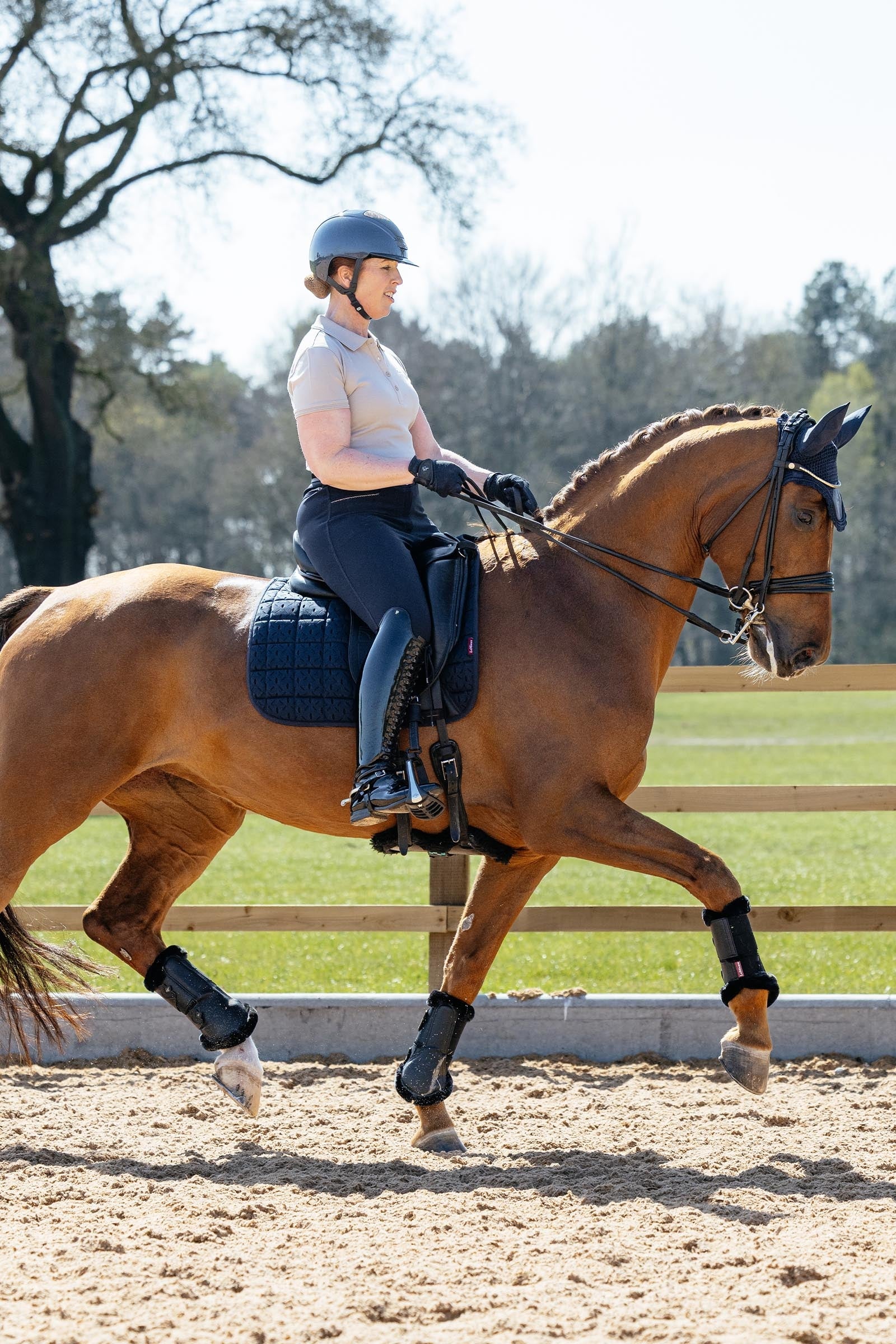 LeMieux 3D Mesh Self-Cool Dressage Saddle Pad Saddle Pads