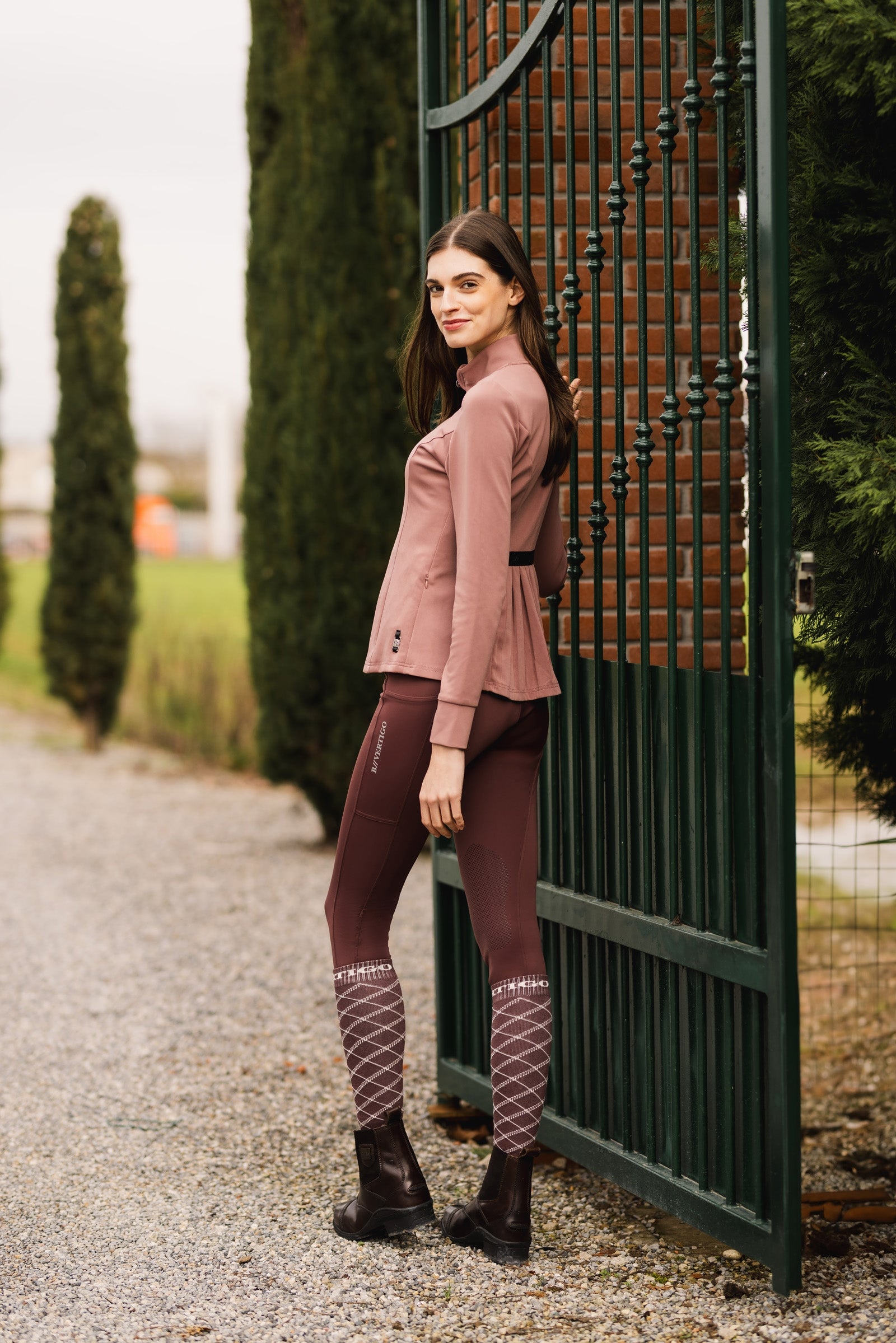 B Vertigo Sarah Women's Training Riding Jacket with Pleats Women’s Riding Clothing