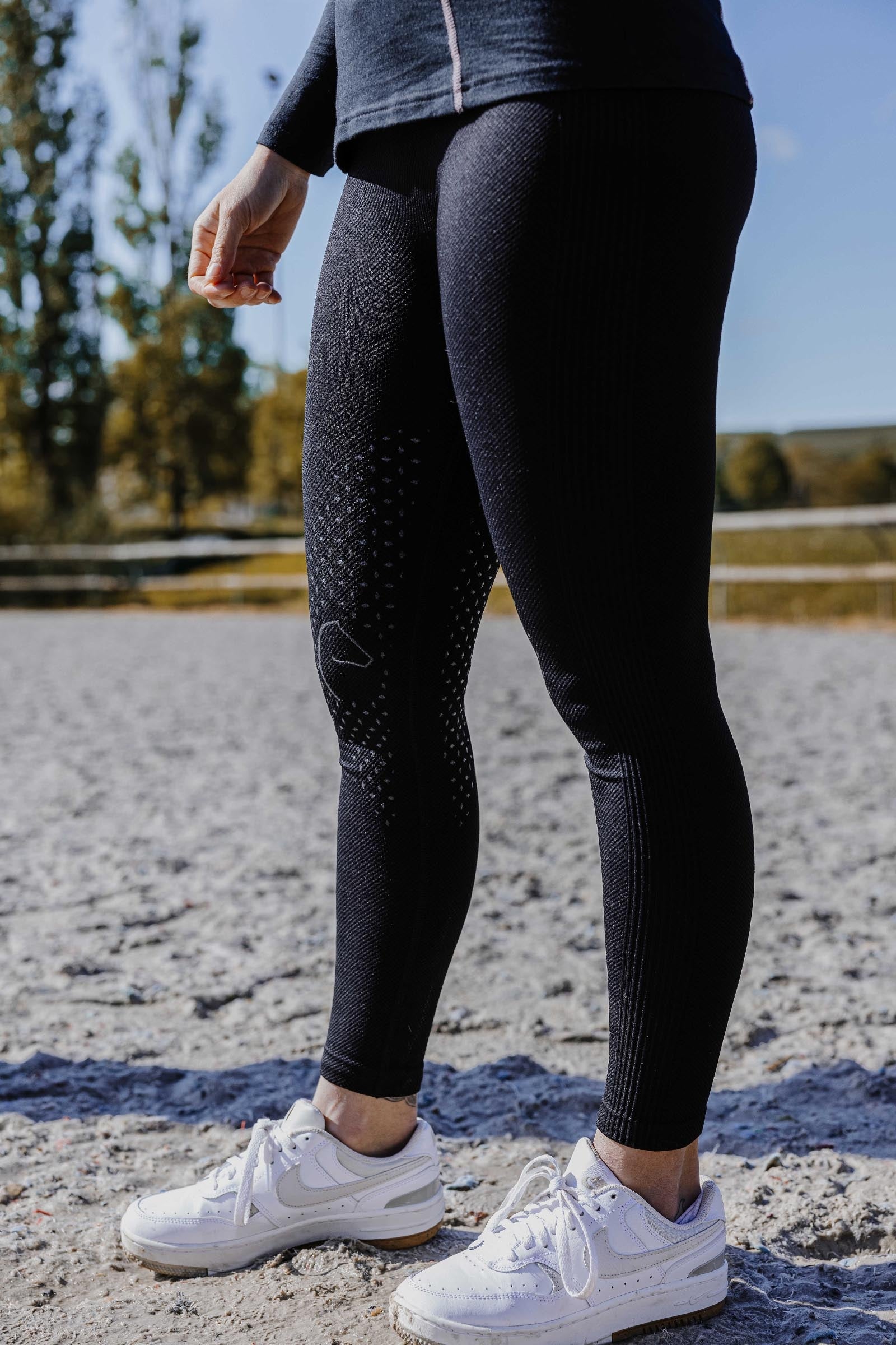 EQUITHÈME Acacia leggings da equitazione donna con grip integrale Womens Breeches